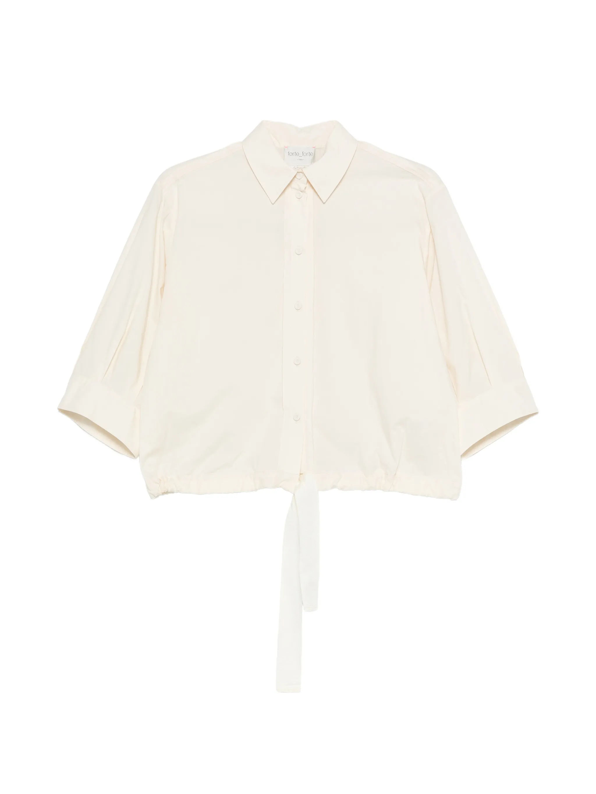 AMBRA COTTON POPLINE HALF SHIRT