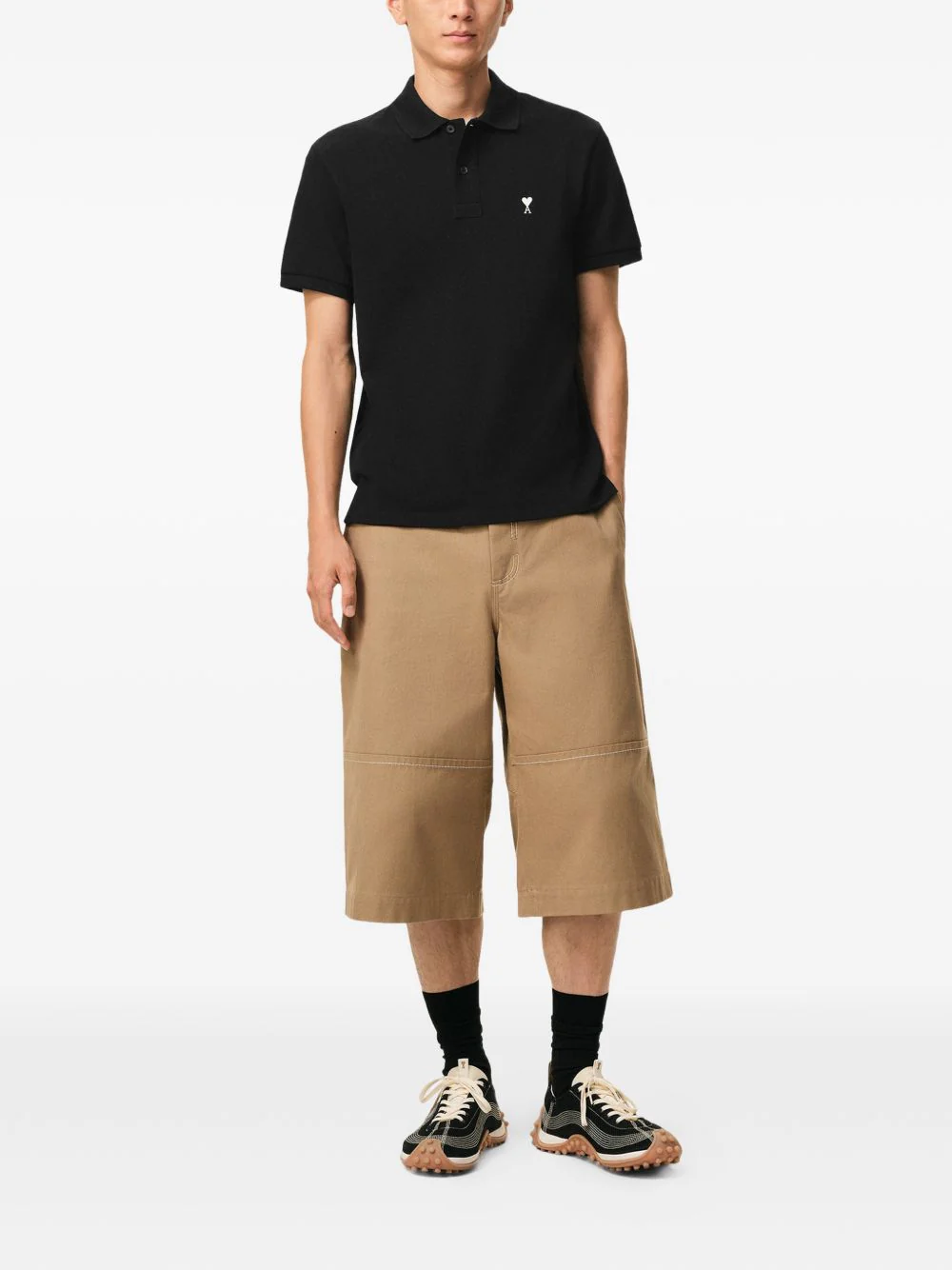 AMI DE COEUR COTTON POLO SHIRT - Image 3