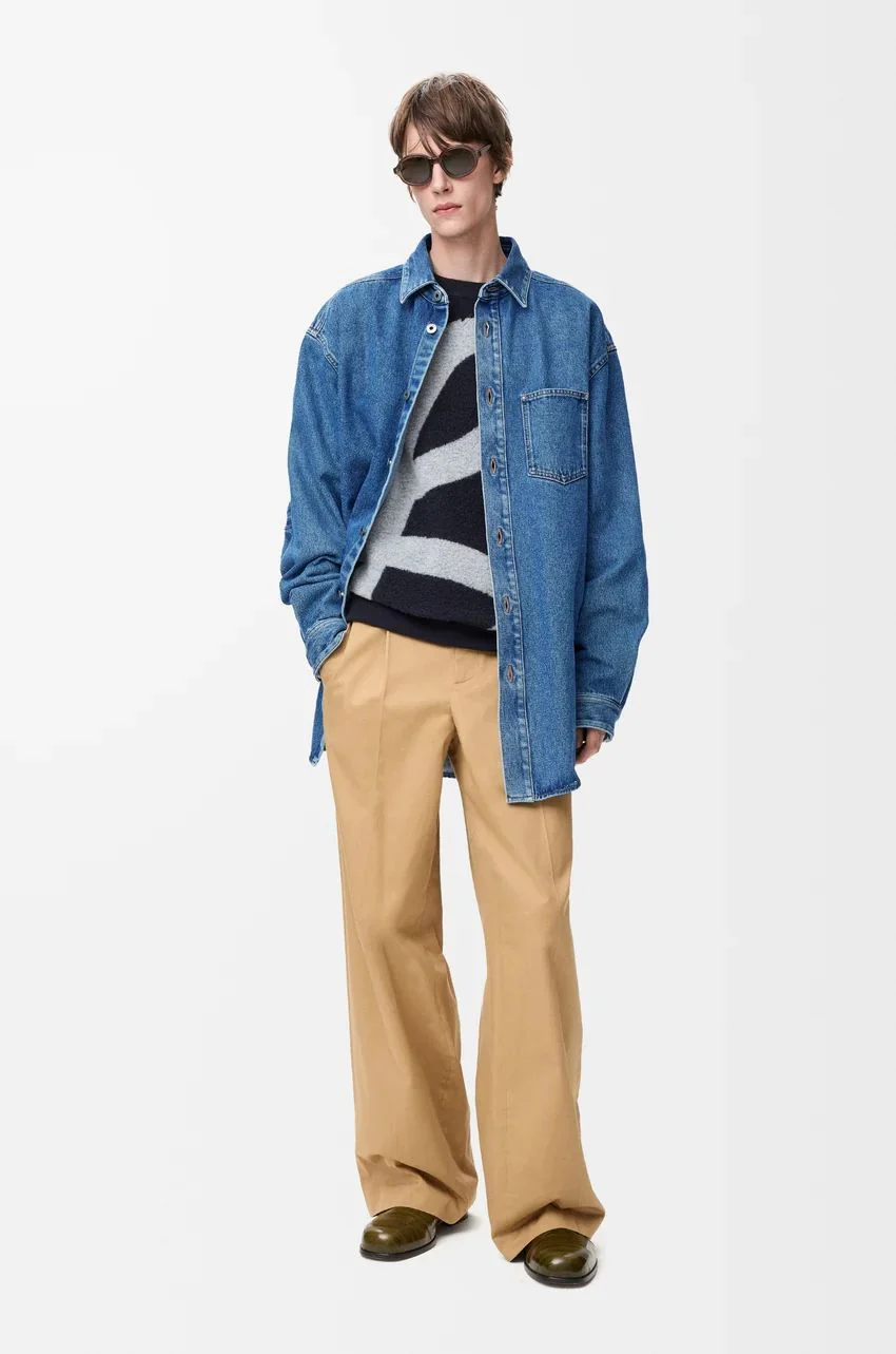 ANAGRAM DENIM OVERSHIRT - Image 2