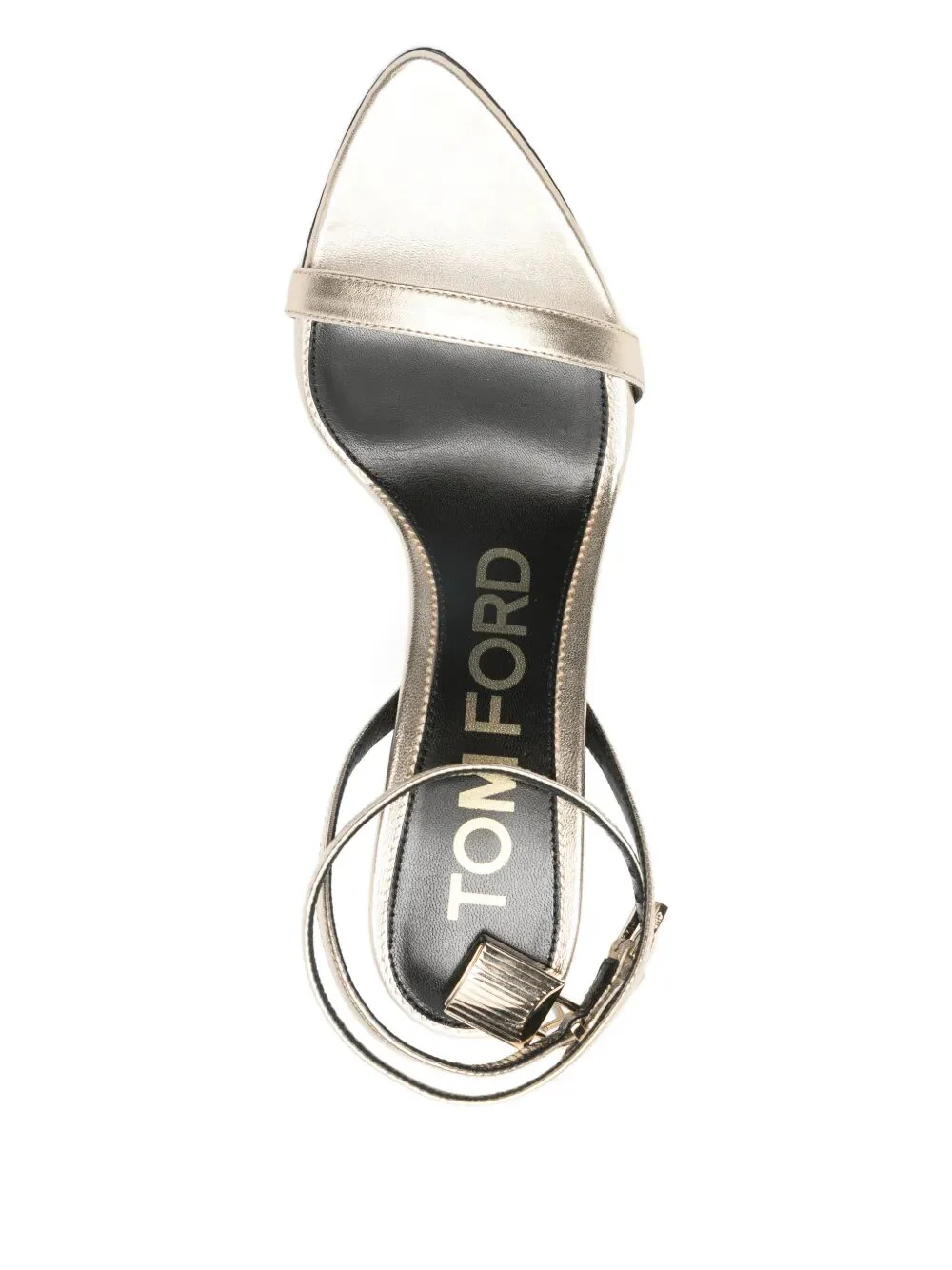ANKLE-STRAP PADLOCK 90 MID HEEL SANDALS - Image 4
