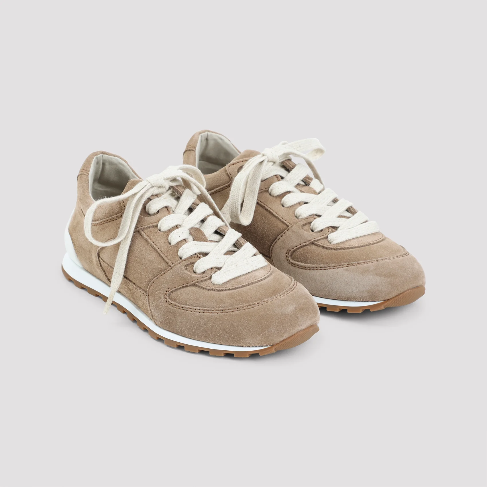 ANTELOPE SUEDE LEATHER SLIM SNEAKERS - Image 4