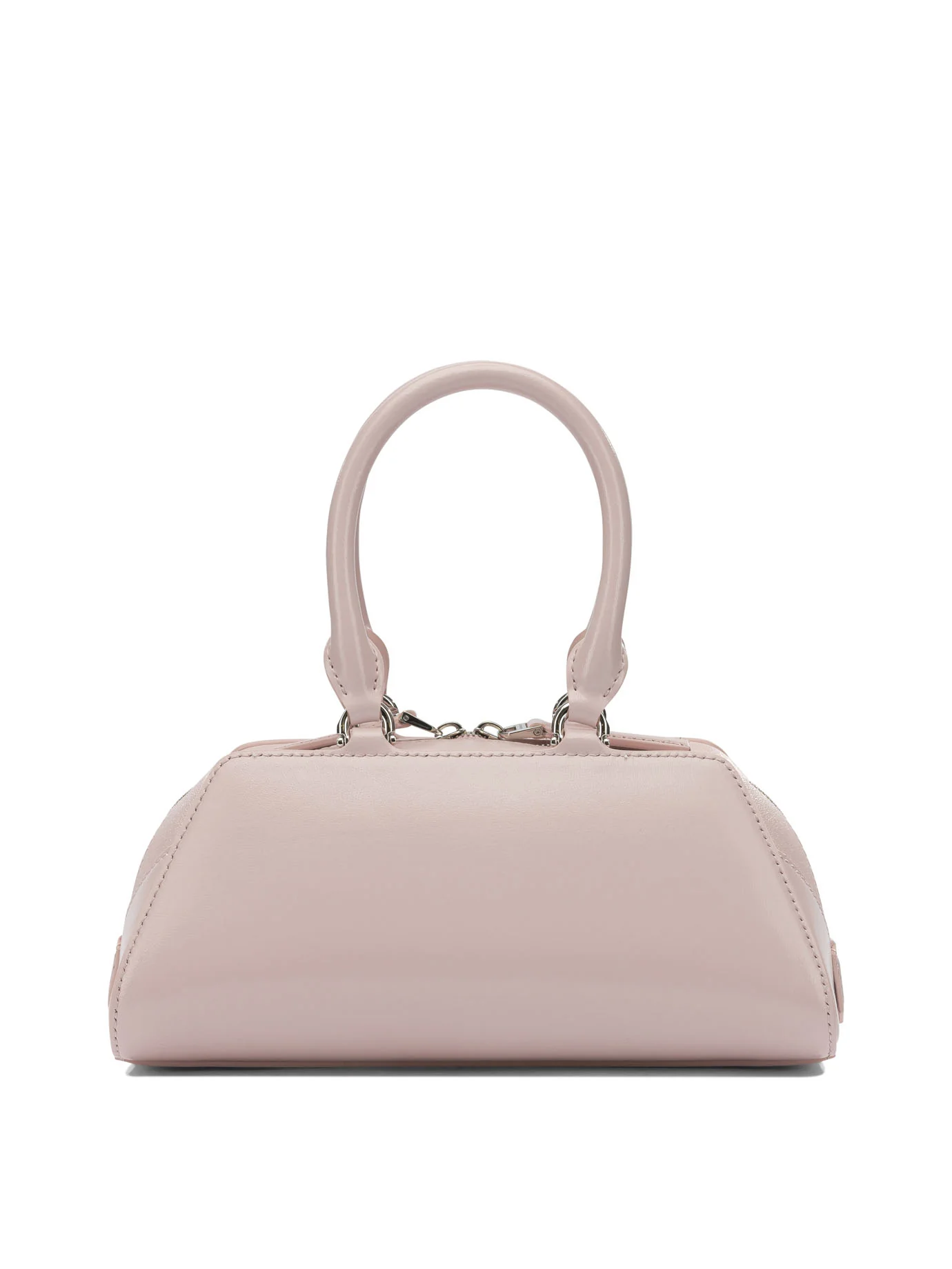 ANTIGONIA EAST-WEST SMALL PINK CALF LEATHER HANDBAG - Image 3