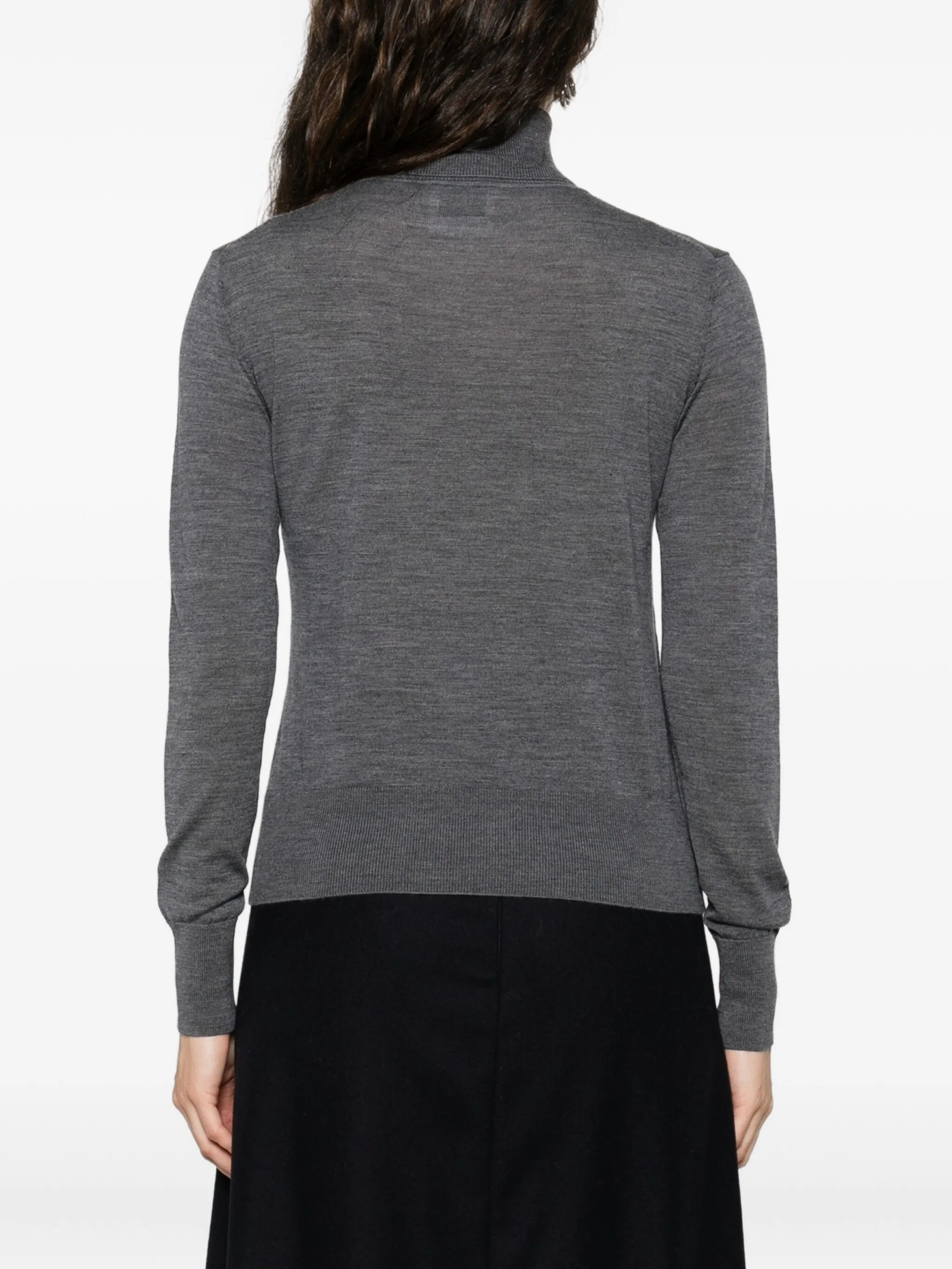 ANTRACITE SUPERFINE MERINOS TURTLENECK - Image 3