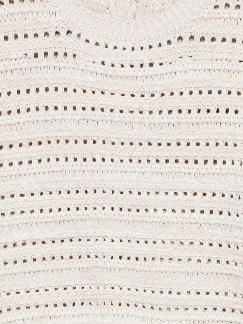 BEIGE COTTON-BLEND SWEATER - Image 3