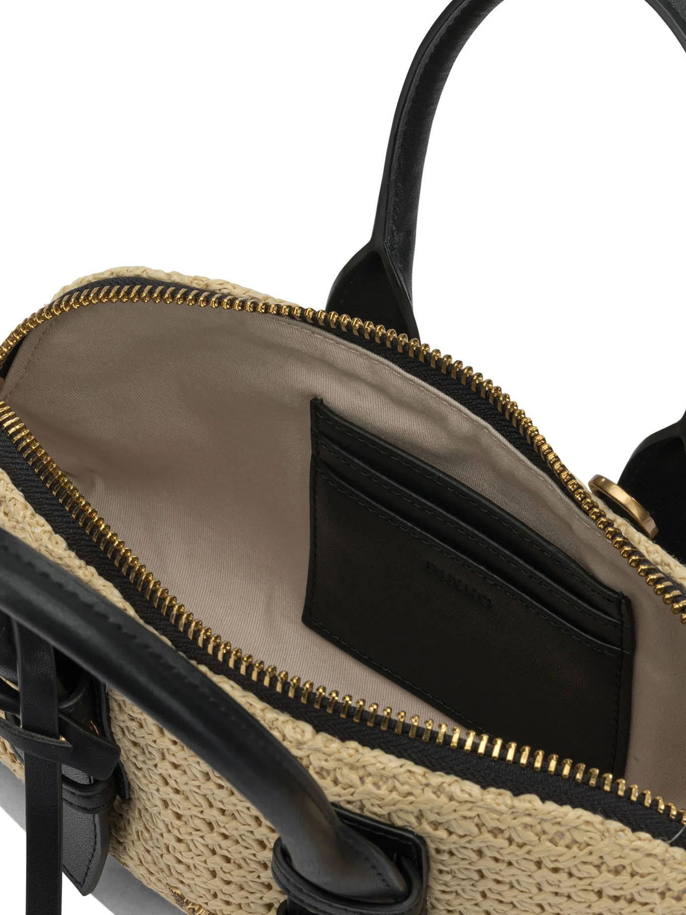 BEIGE POLYETHYLENE HANDBAG - Image 5