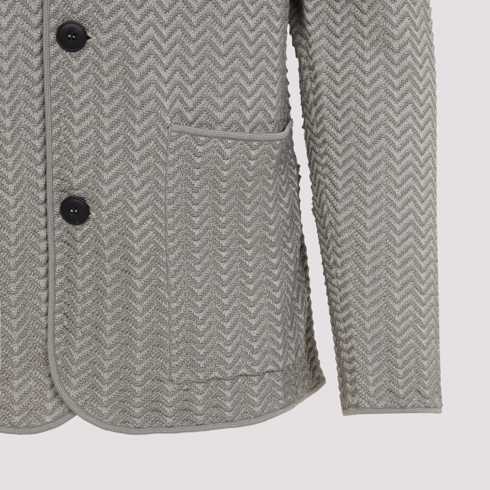 BEIGE VISCOSE BLAZER - Image 4