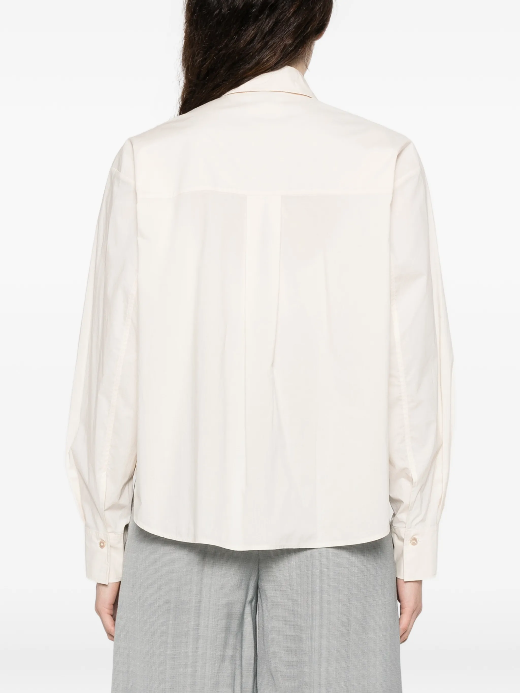 BEURRE COTTON POPLINE BOXY SHIRT - Image 4
