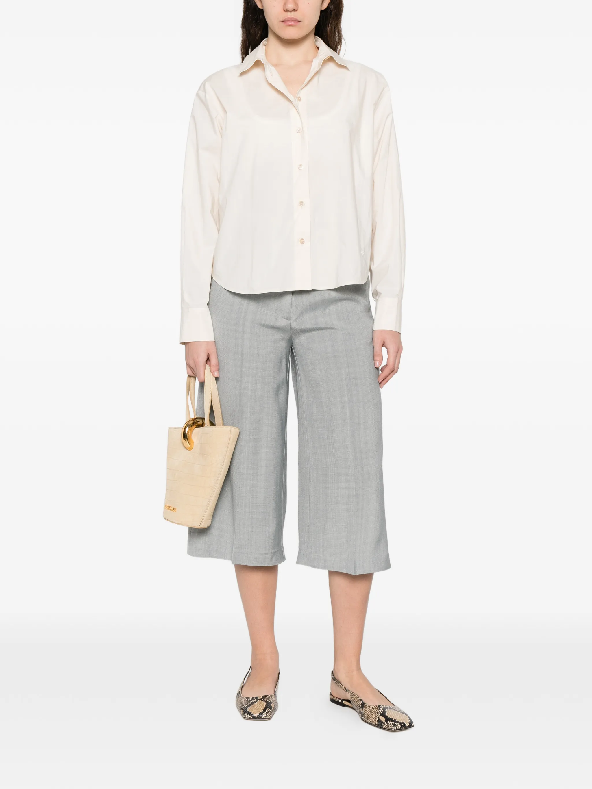 BEURRE COTTON POPLINE BOXY SHIRT - Image 5