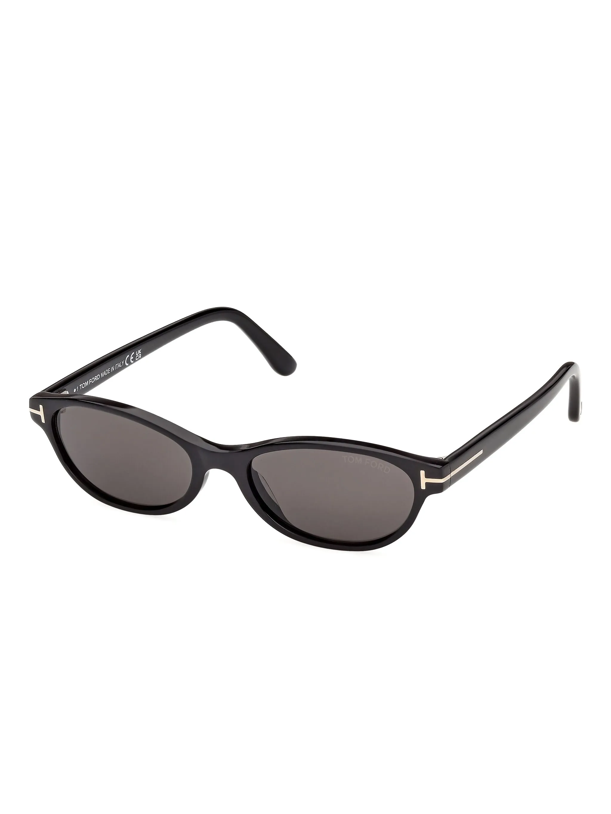 BLACK ACETATE CHLOE SUNGLASSES - Image 3