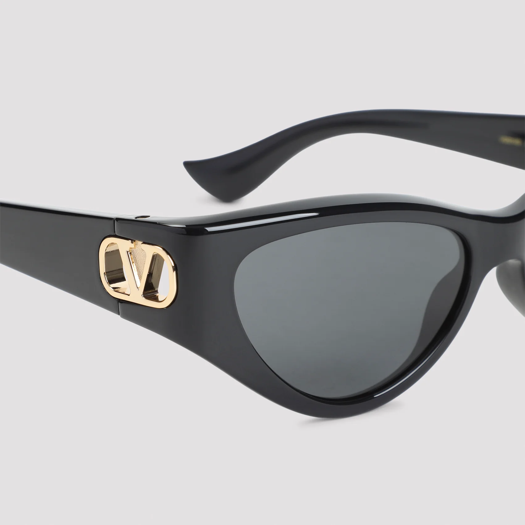 BLACK ACETATE SUNGLASSES - Image 4