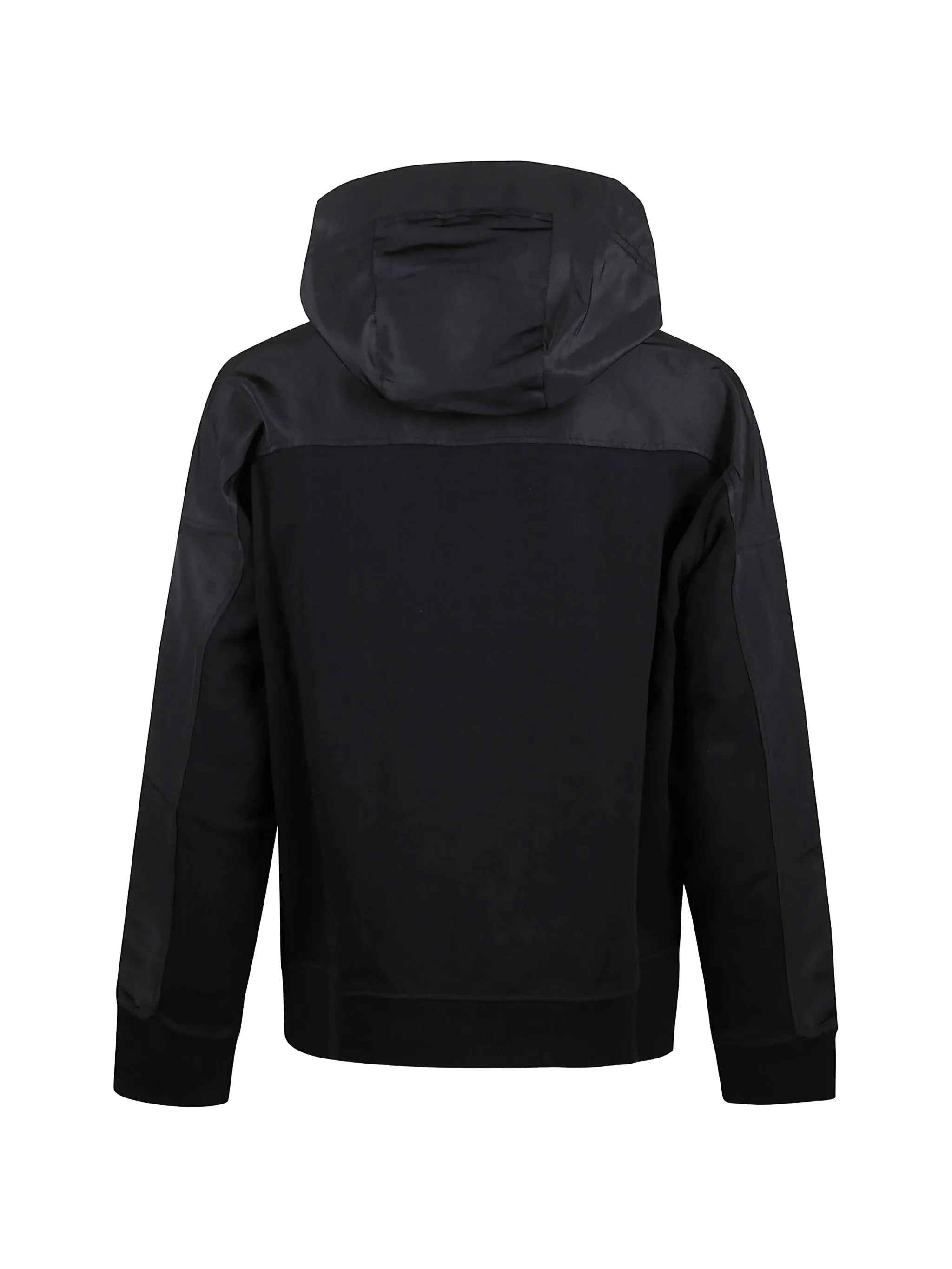 BLACK COTTON HOODIES WINDBREAKER - Image 2
