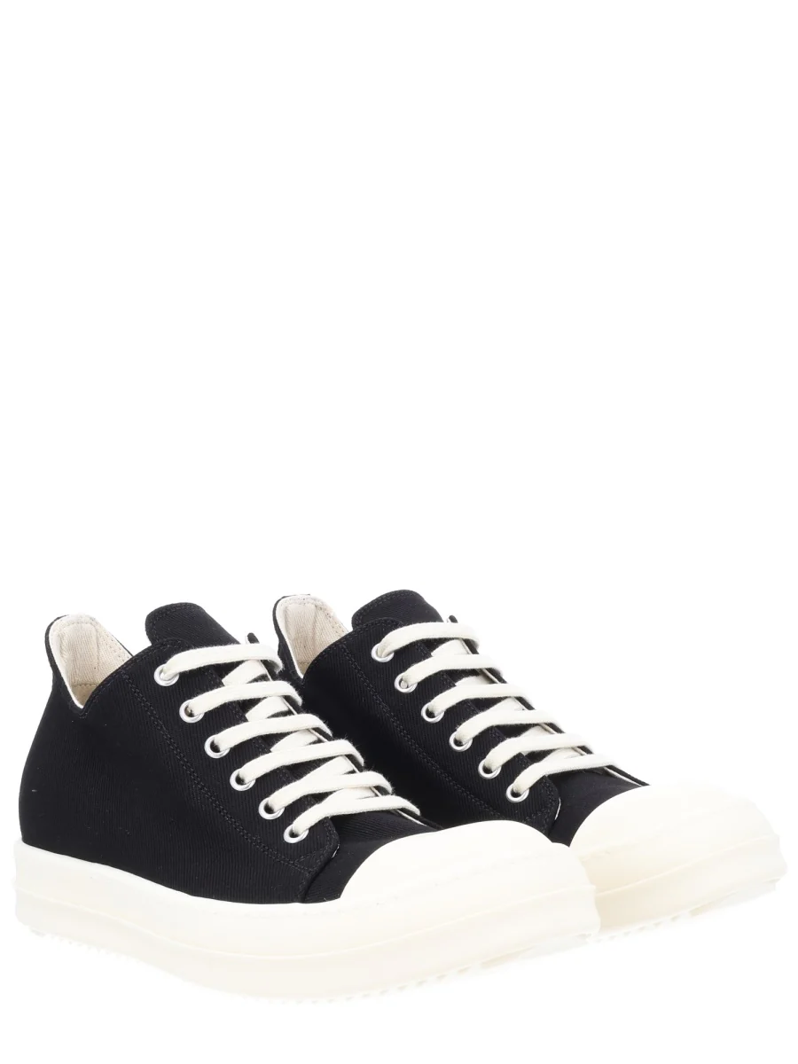 BLACK COTTON SNEAKERS - Image 2