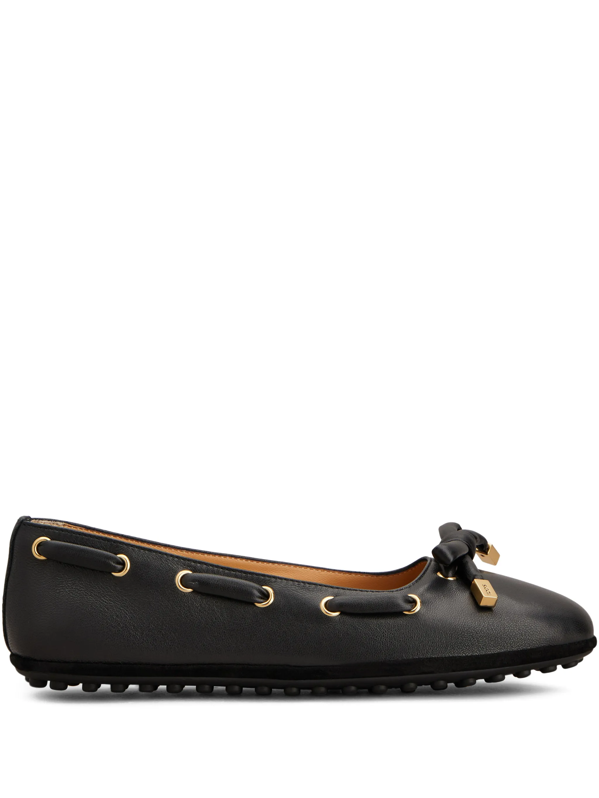BLACK LAMBSKIN GOAT WOMAN SHOES