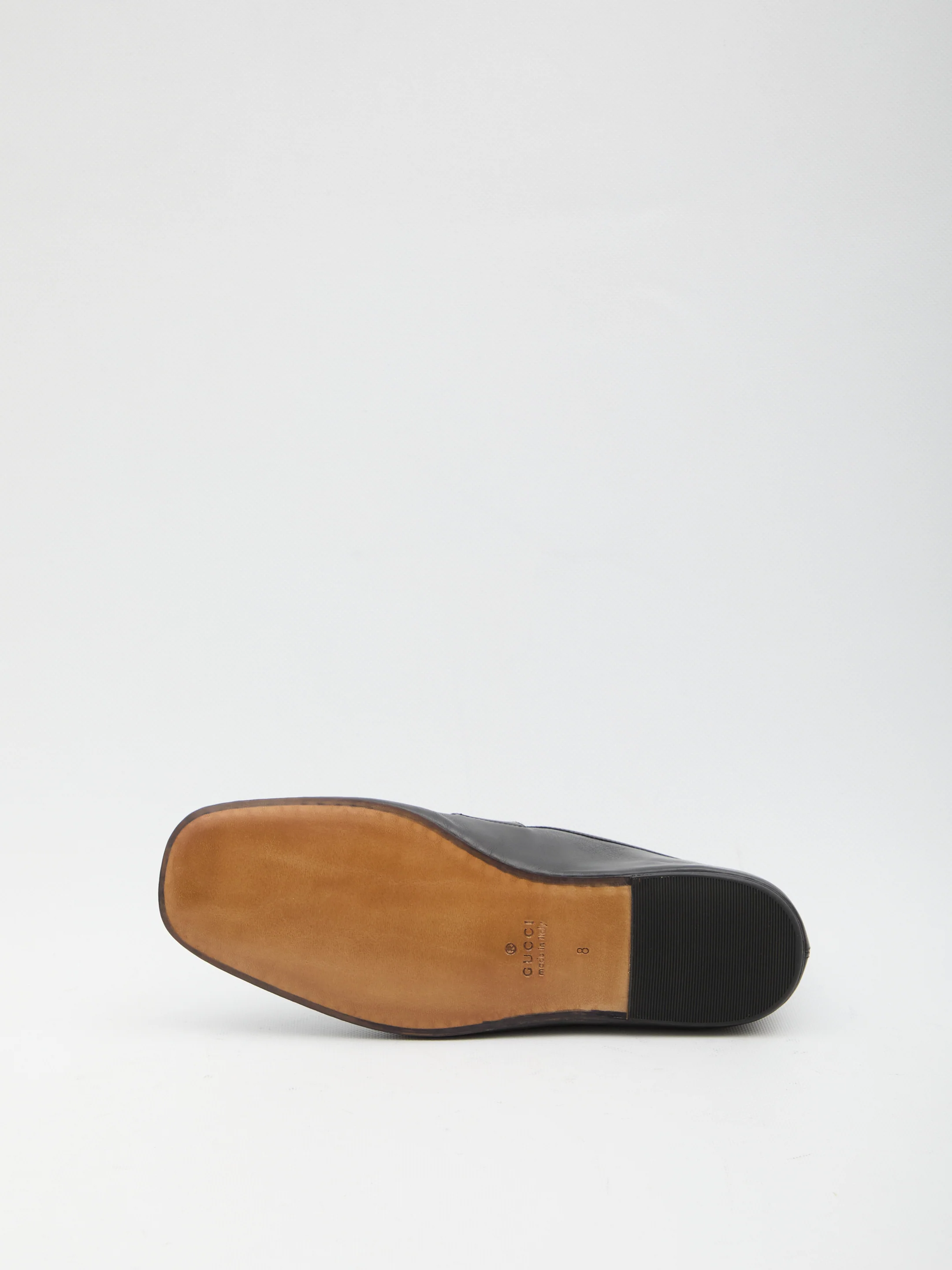 BLACK LEATHER LOAFERS - Image 4