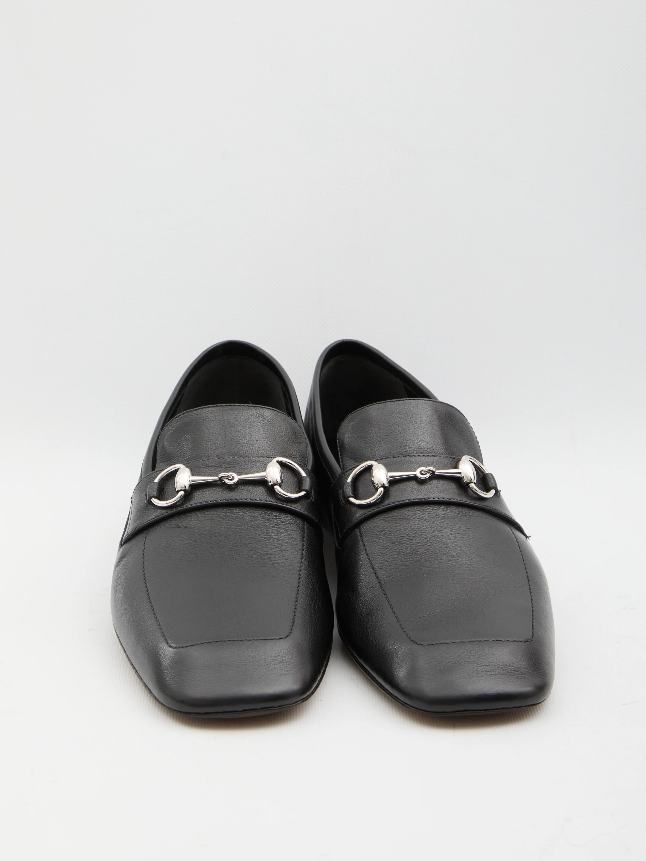 BLACK LEATHER LOAFERS - Image 5