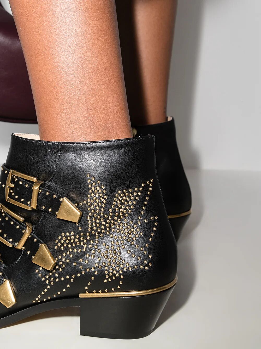 BLACK MUTTON LEATHER SUSAN BOOTS - Image 5
