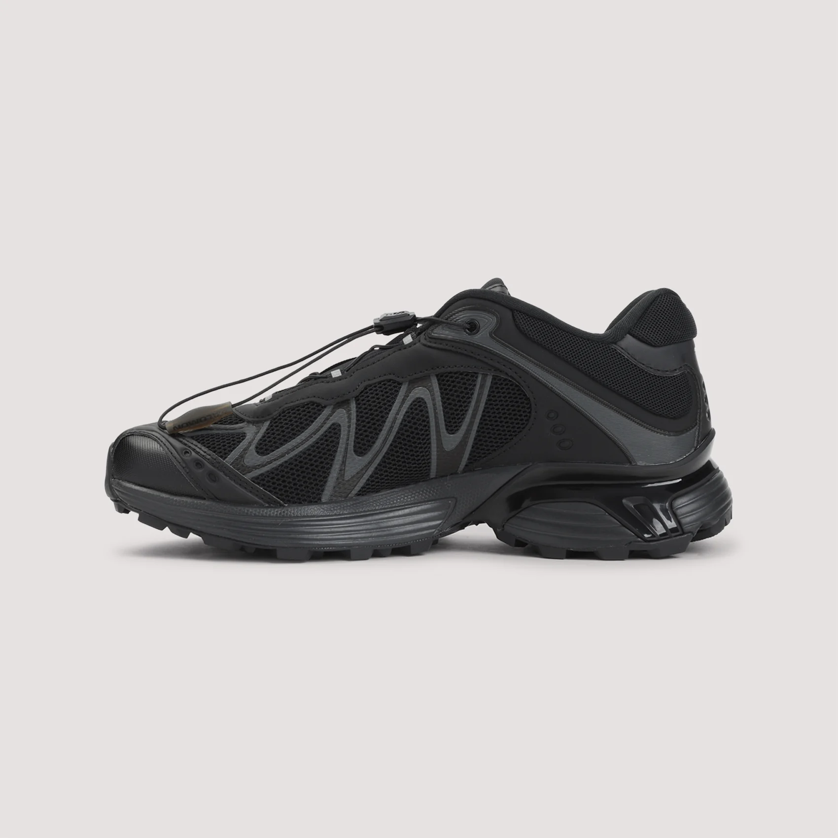 BLACK XT-WHISPER TEXTILE SNEAKERS - Image 3
