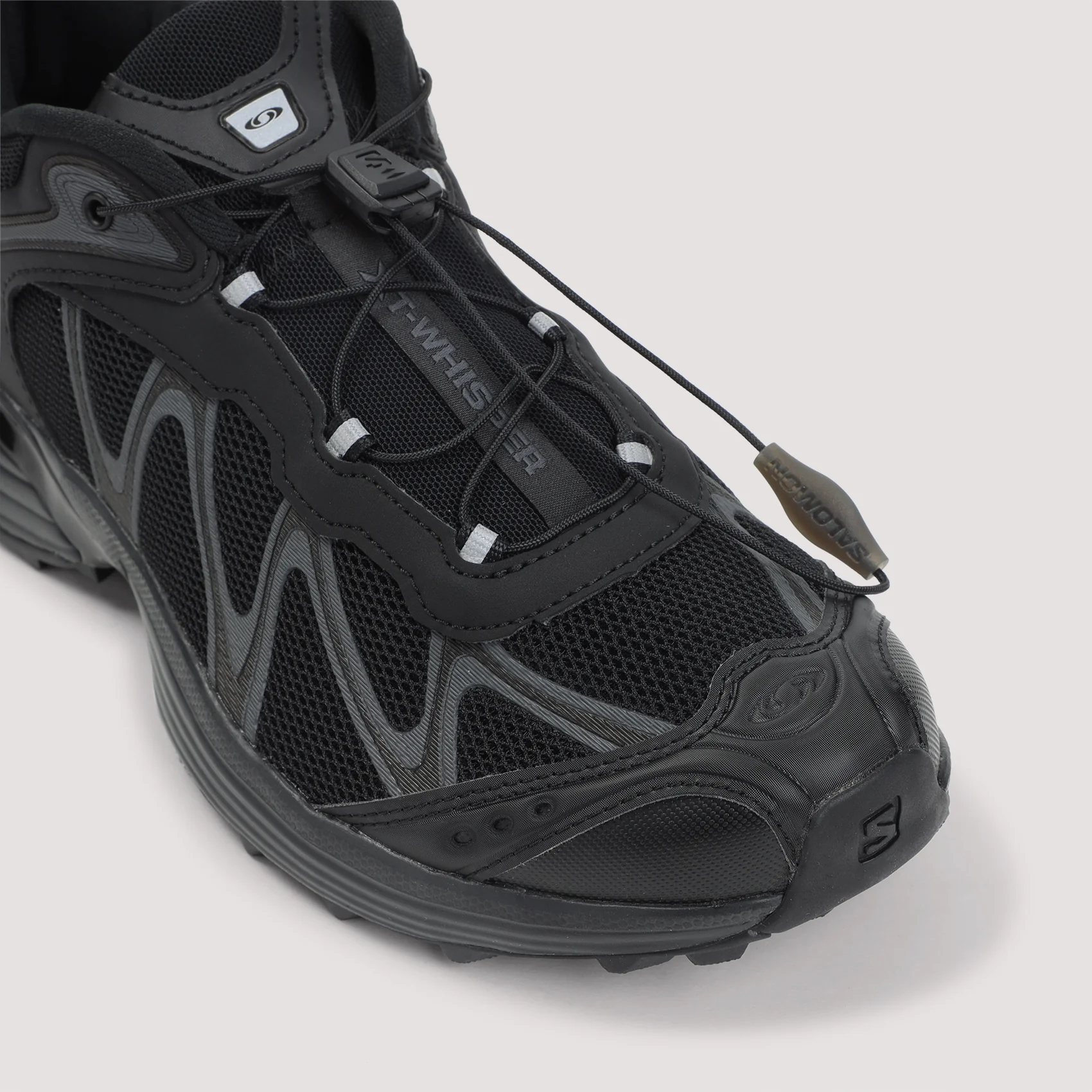 BLACK XT-WHISPER TEXTILE SNEAKERS - Image 5