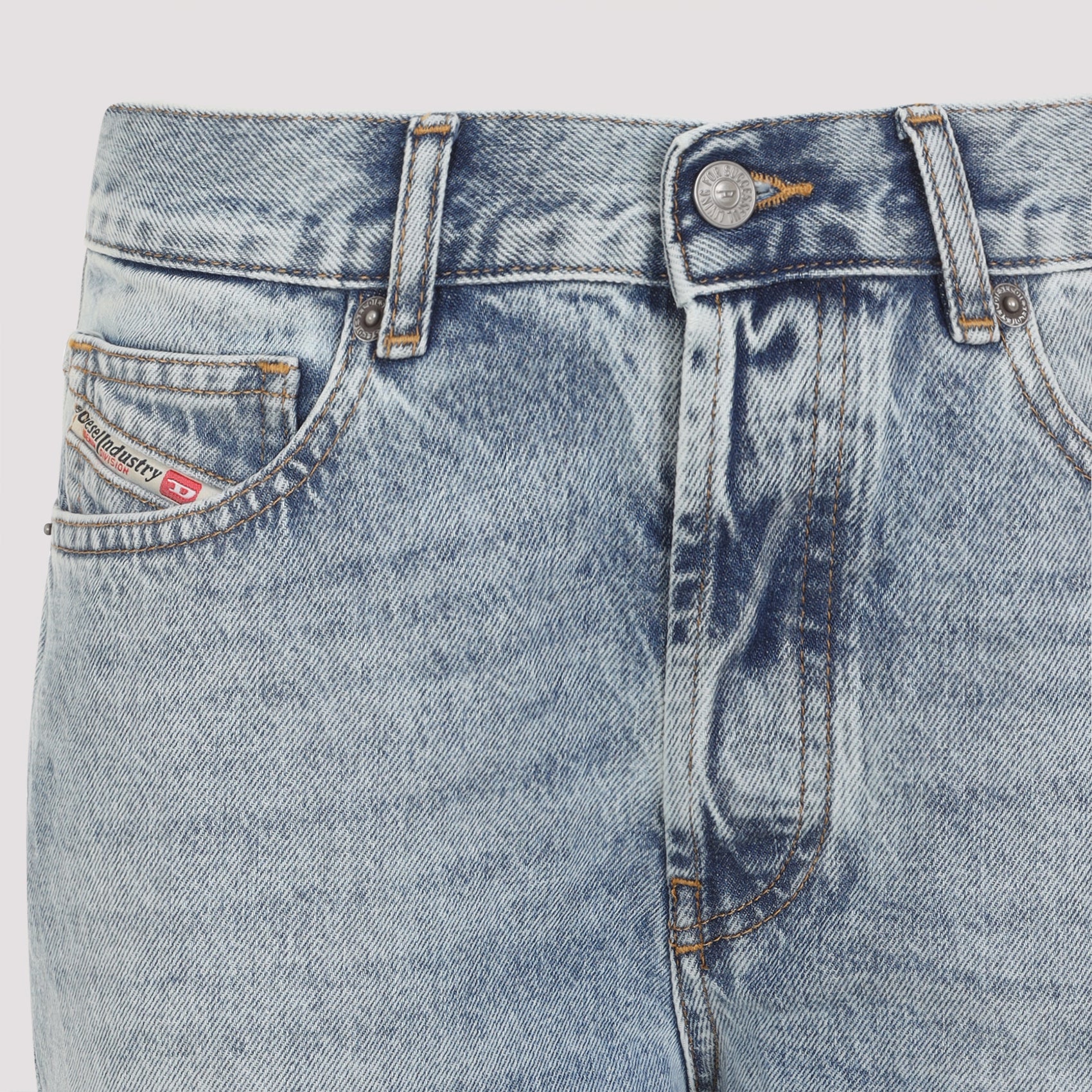 BLUE 1971 D-SENT COTTON JEANS - Image 4