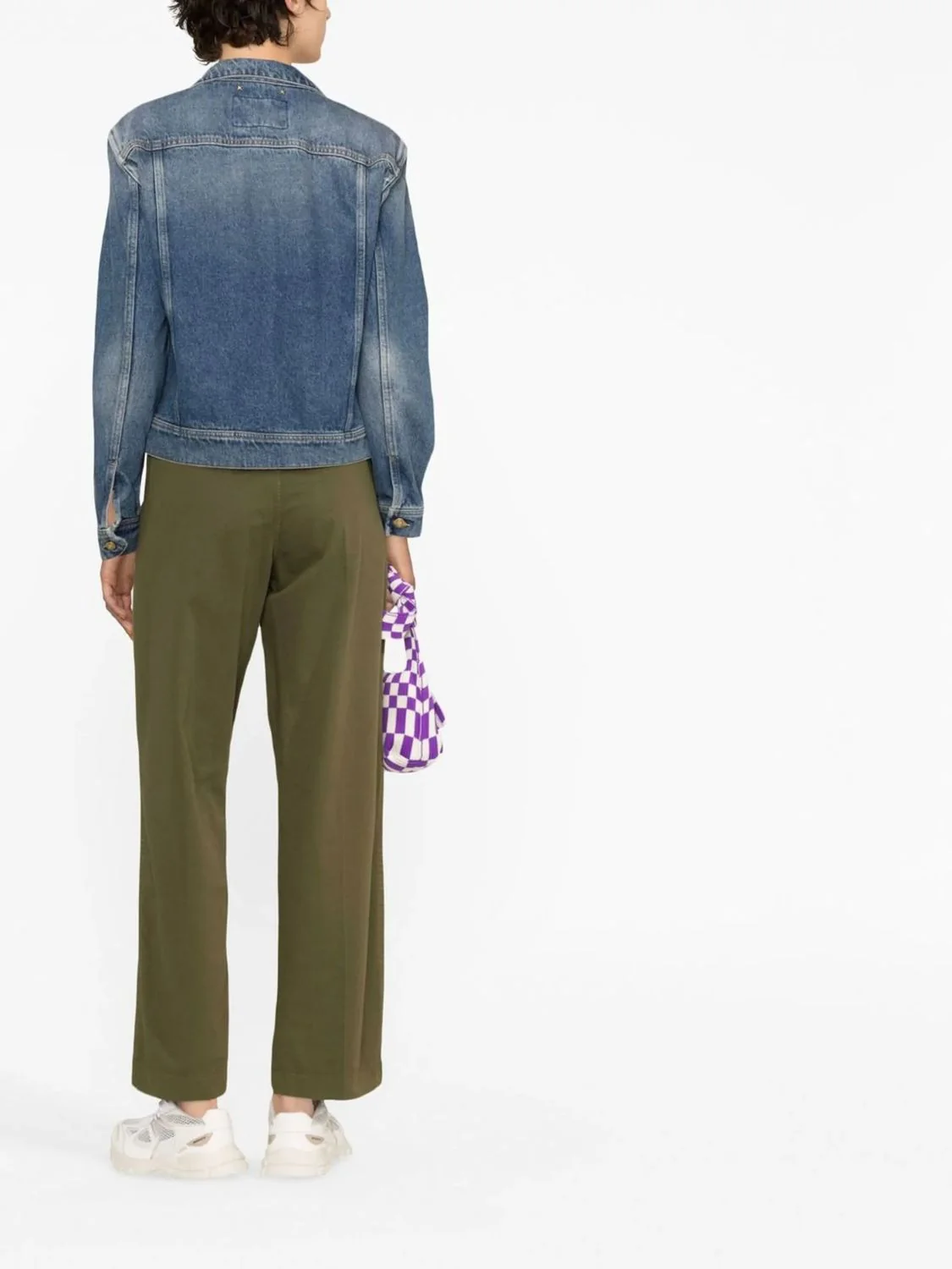 BLUE COTTON OUTERWEAR - Image 2