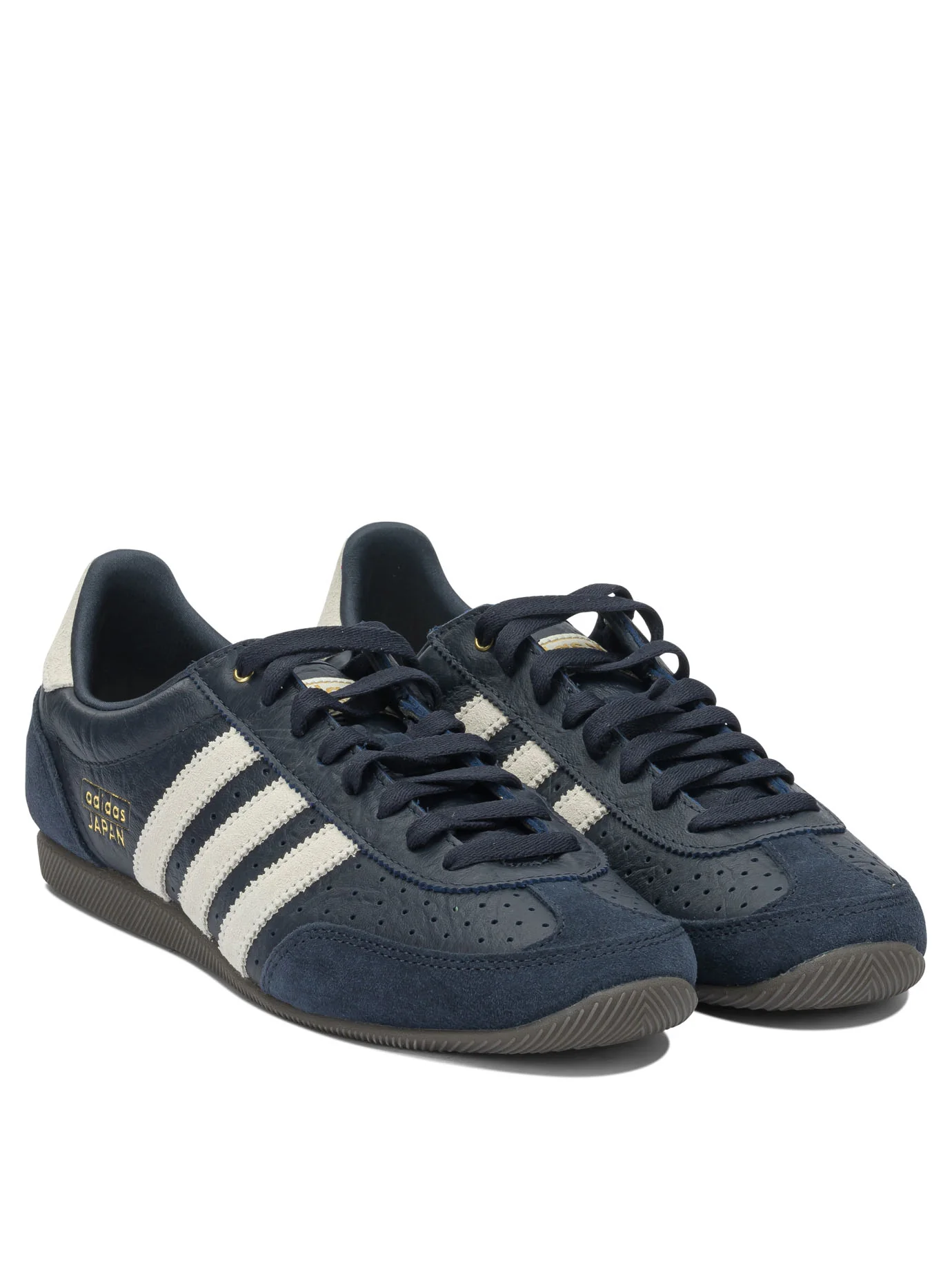 BLUE LEATHER SNEAKERS - Image 2