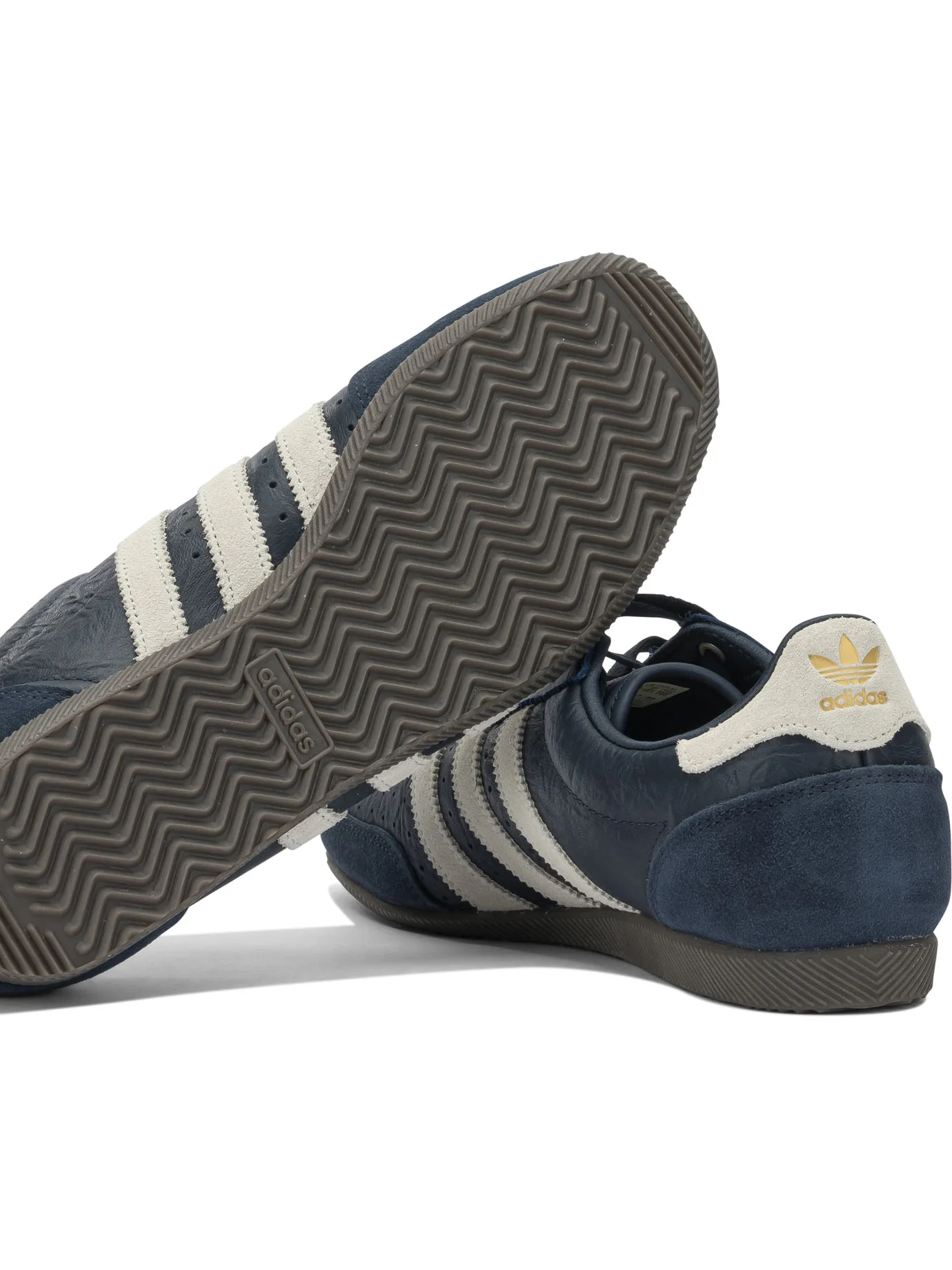 BLUE LEATHER SNEAKERS - Image 5