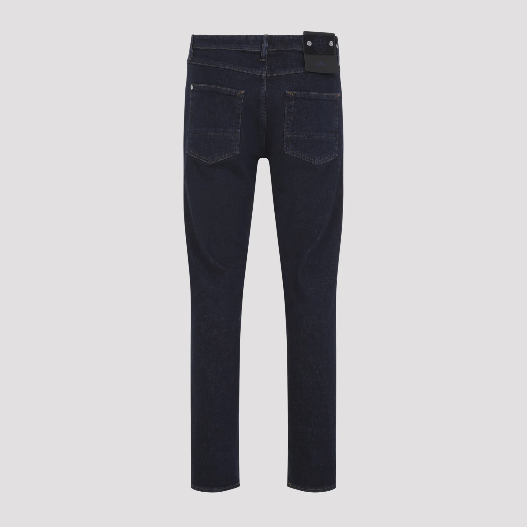 BLUE RINSE COTTON TROUSER - Image 3