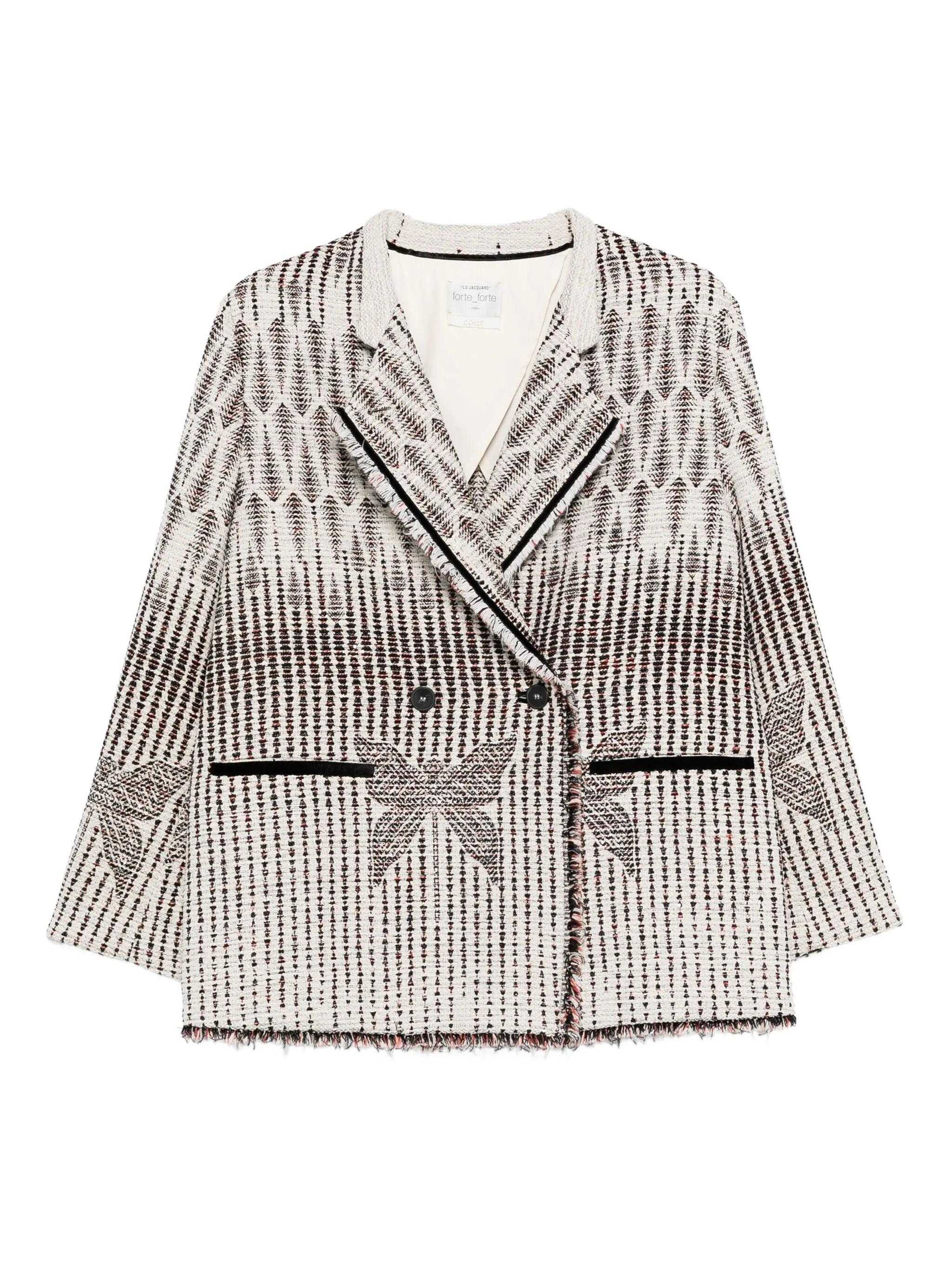 BOROTALCO JACQUARD LIBELLE OVERJACKET
