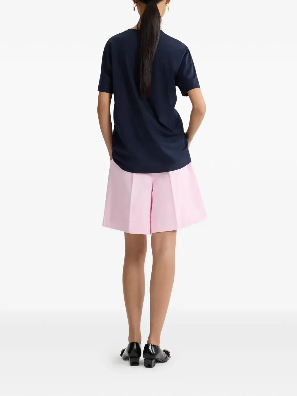 BOW T-SHIRT IN ORGANIC COTTON - Image 3