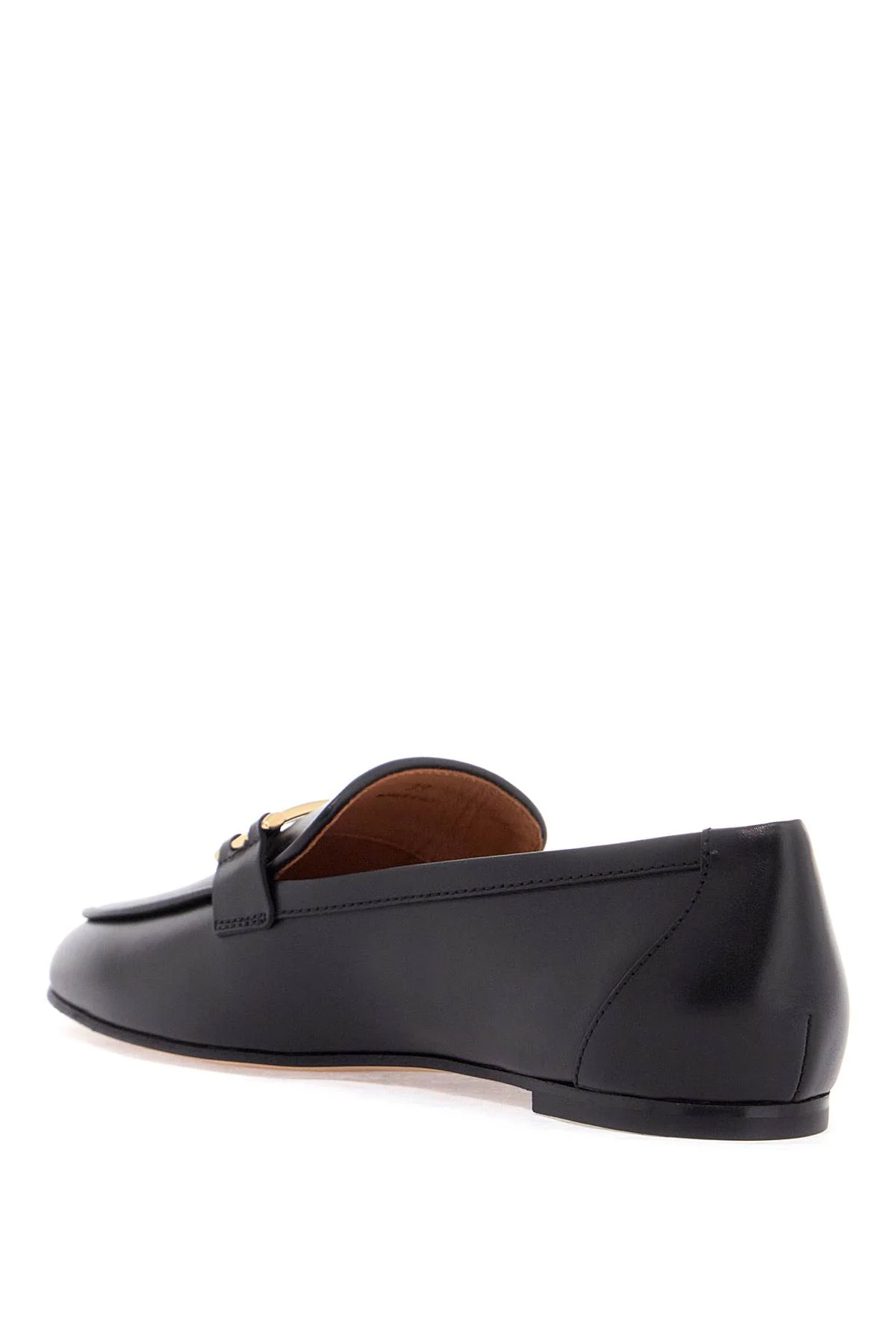 BRANDED METAL BAR LEATHER LOAFERS - Image 3