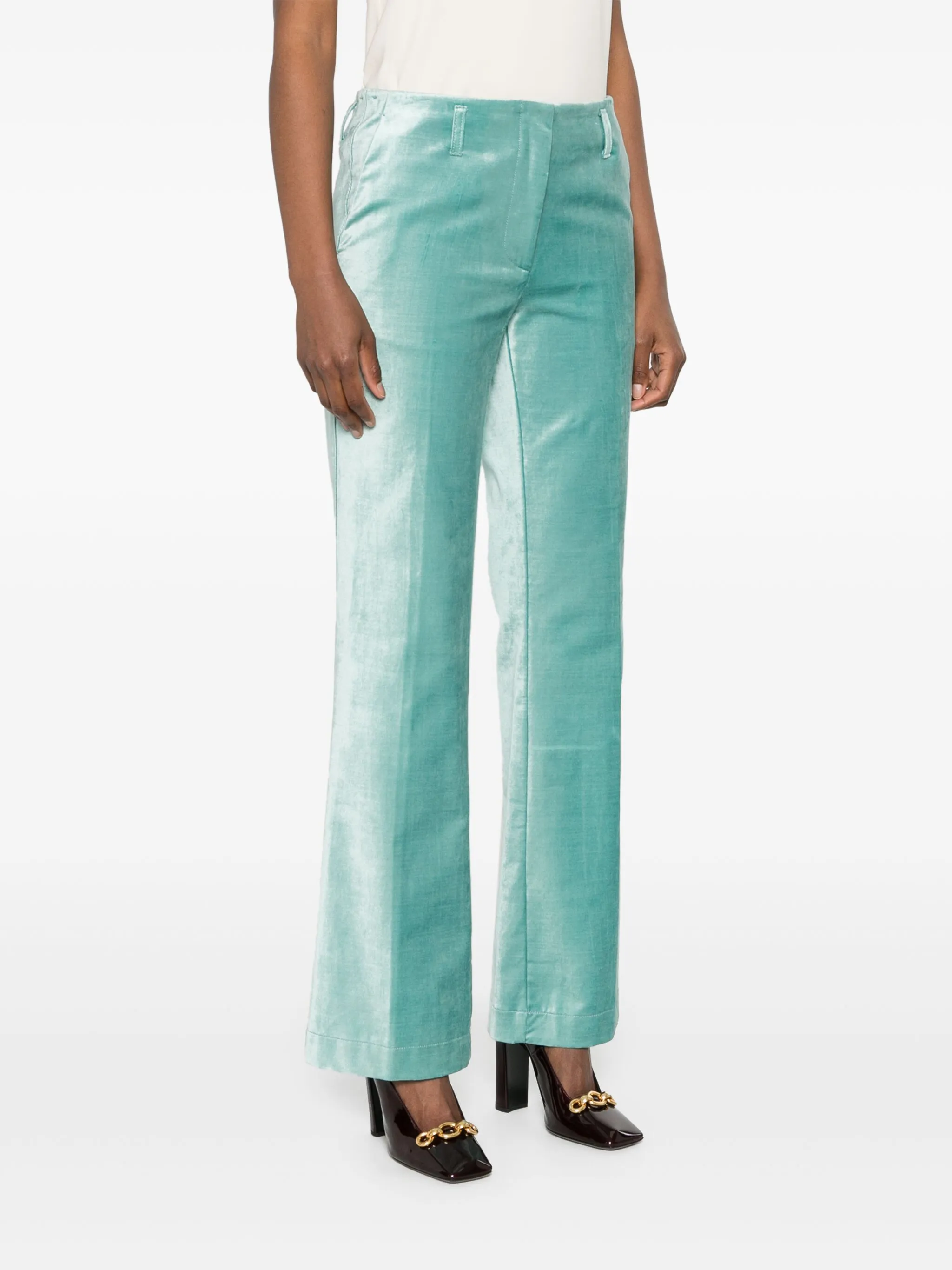 BREEZE COTTON VISCOSE VELVET PANTS - Image 3