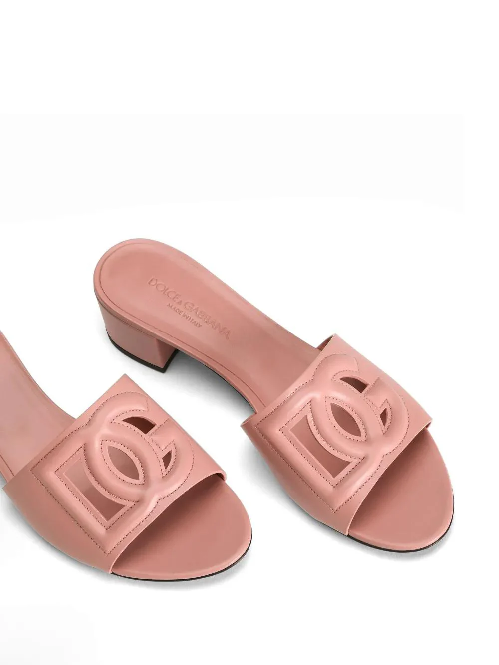 CALF LEATHER FLAT SLIDES - Image 4