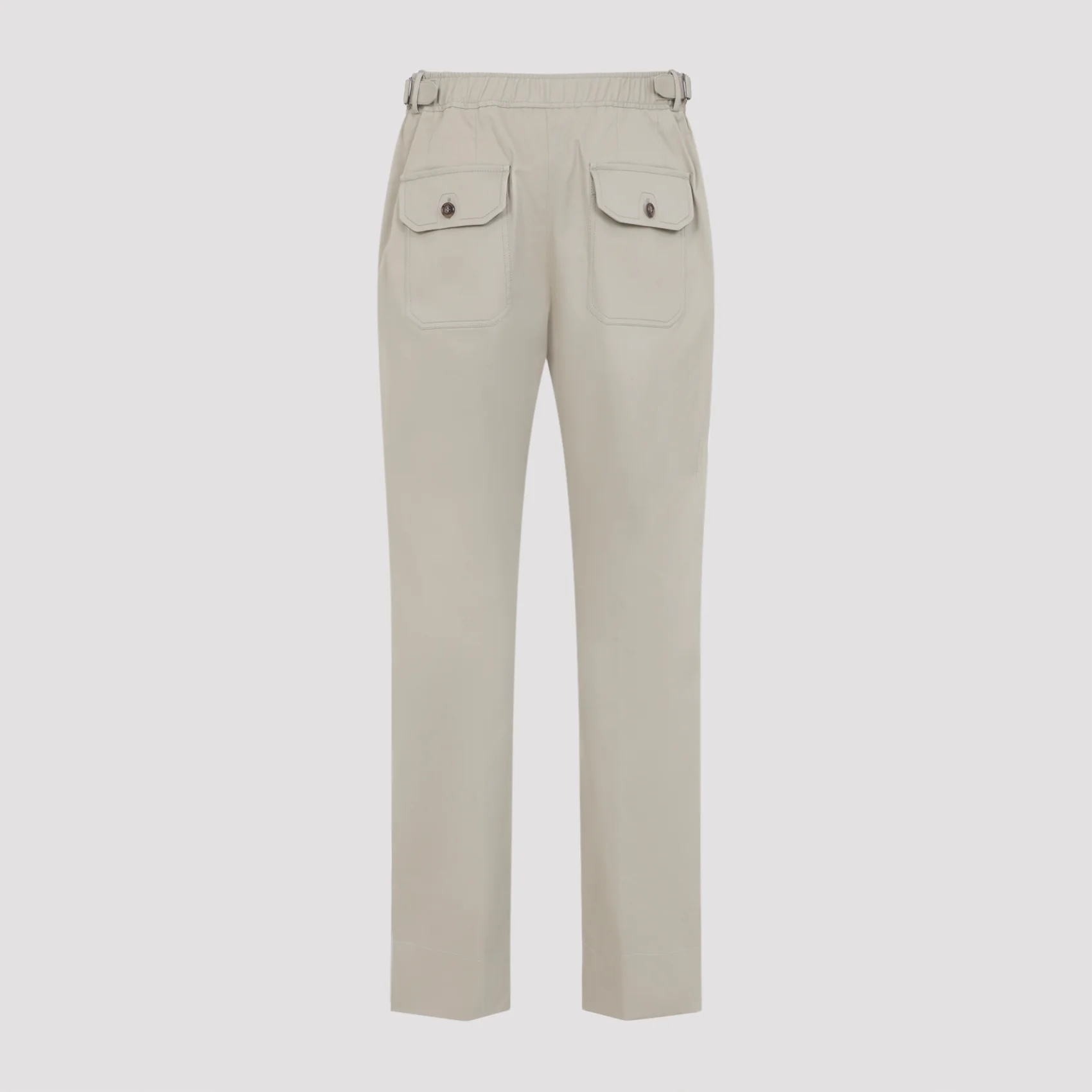 CAMEL BEIGE COTTON SANREMO TROUSERS - Image 3