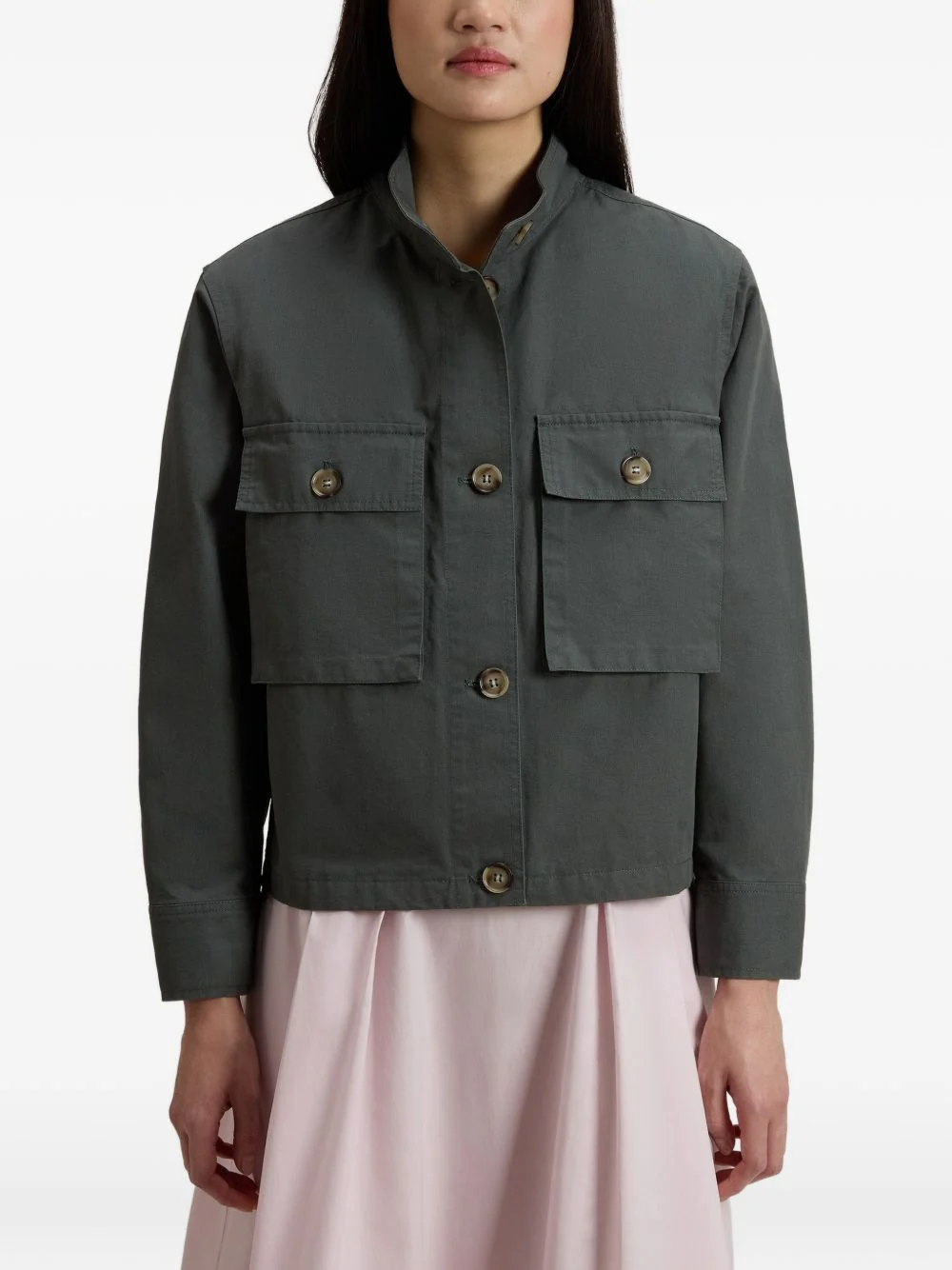 CANVAS FIELD OVERSHIRT - Image 5