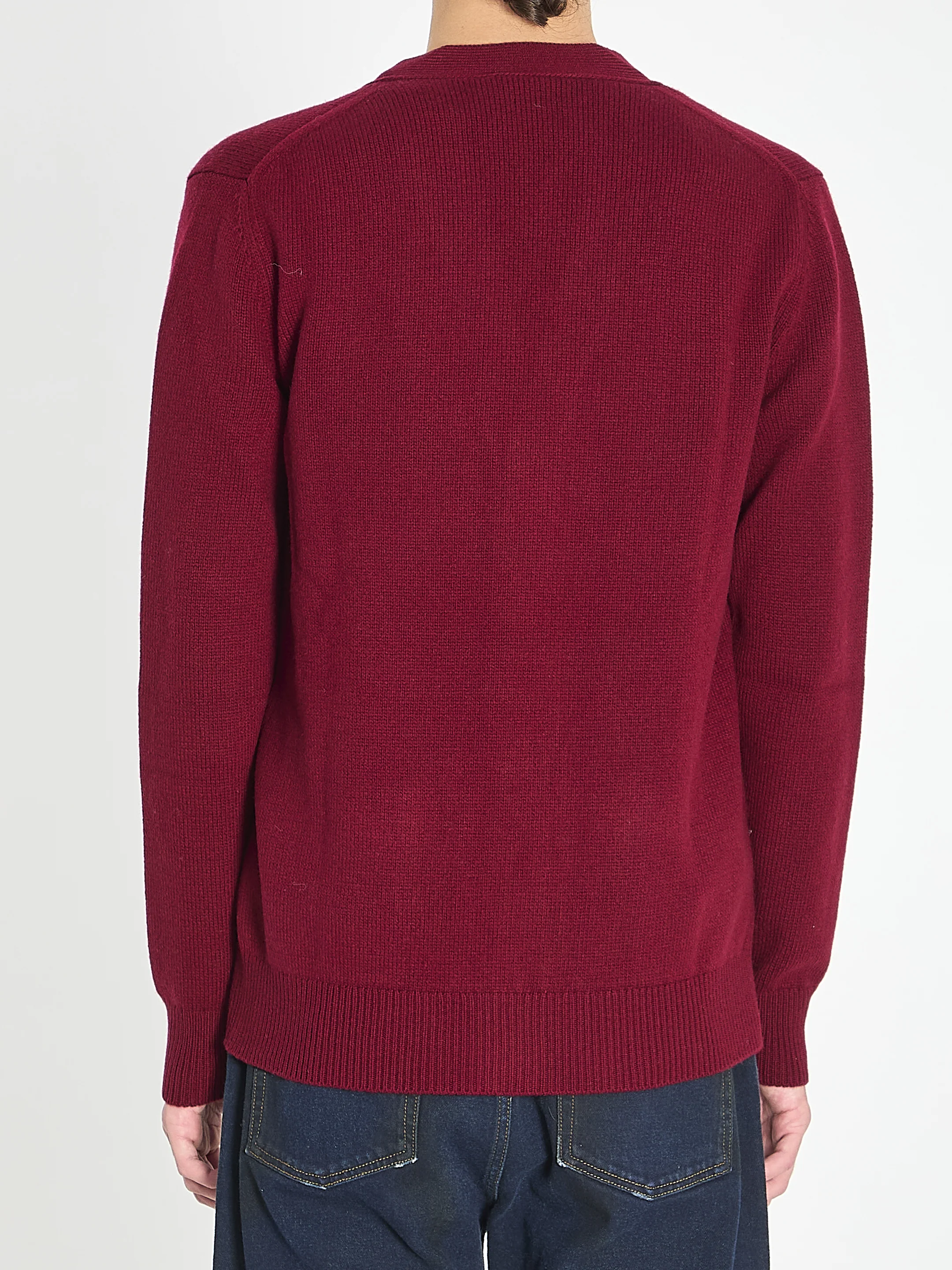 CASHMERE WOOL CARDIGAN WITH EMBROIDERY - Image 4