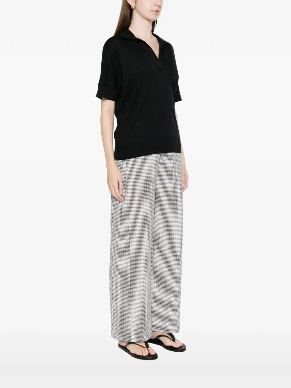 COTTON BLEND JERSEY POLO - Image 4