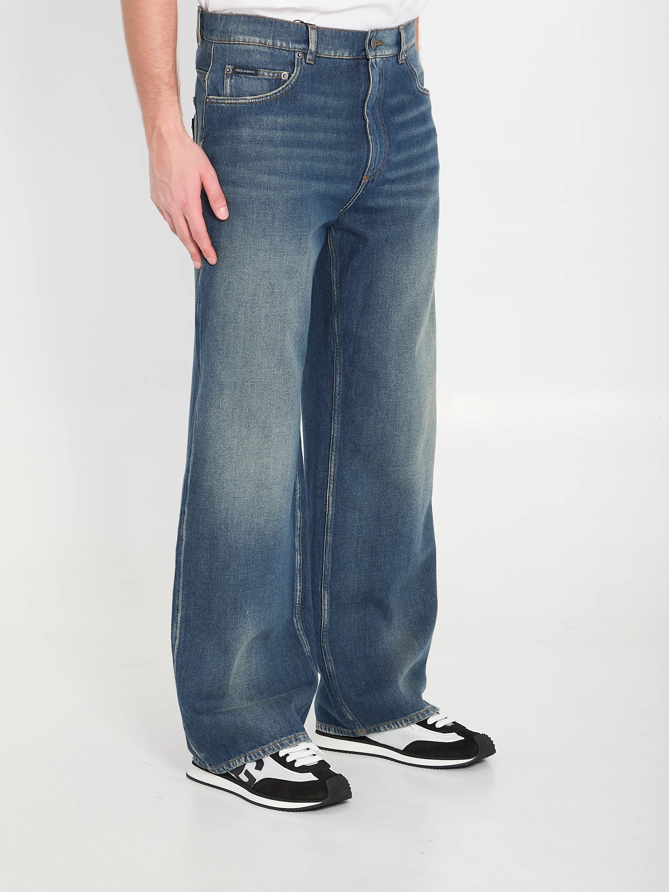 COTTON DENIM JEANS - Image 2