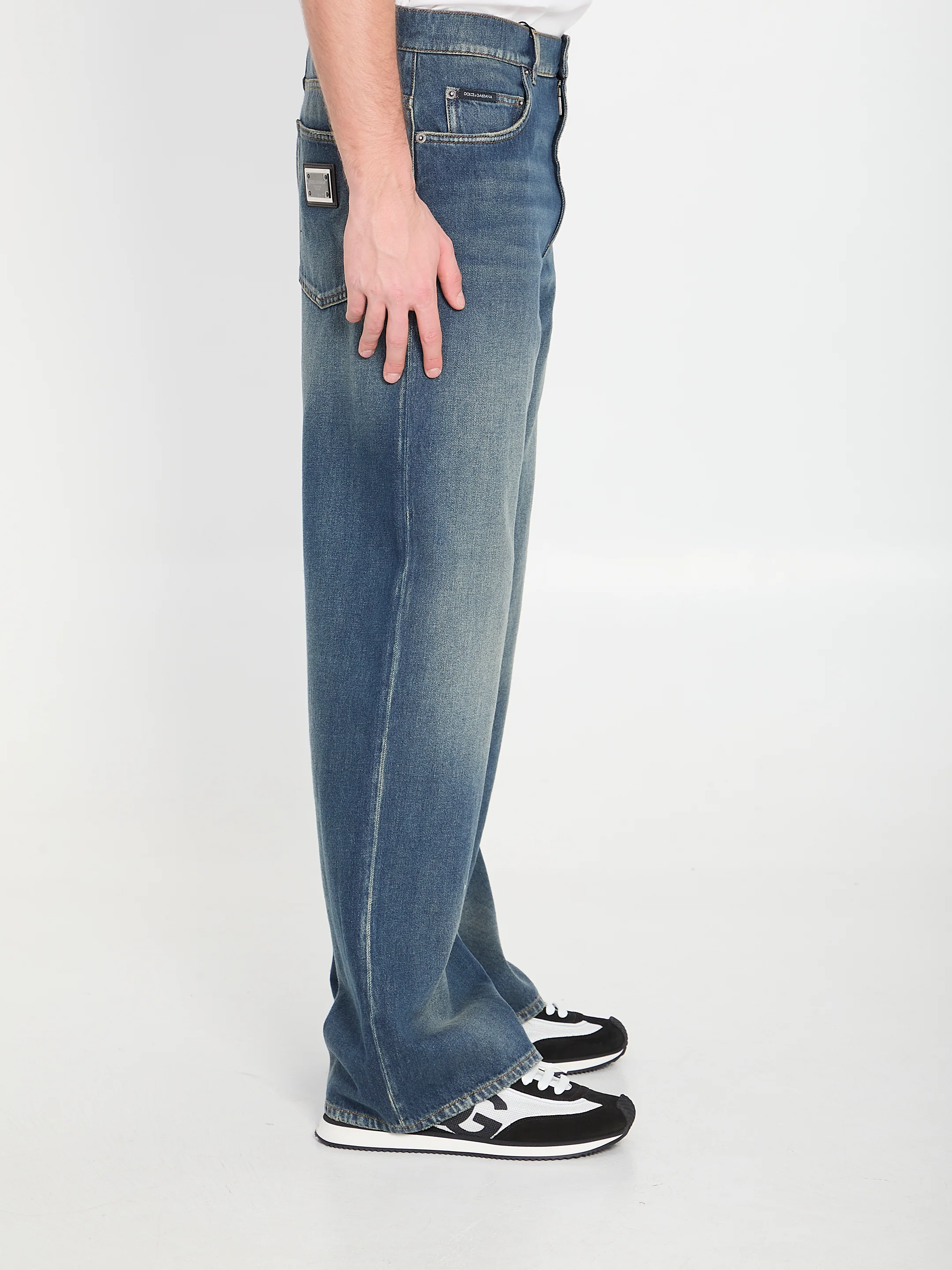 COTTON DENIM JEANS - Image 3