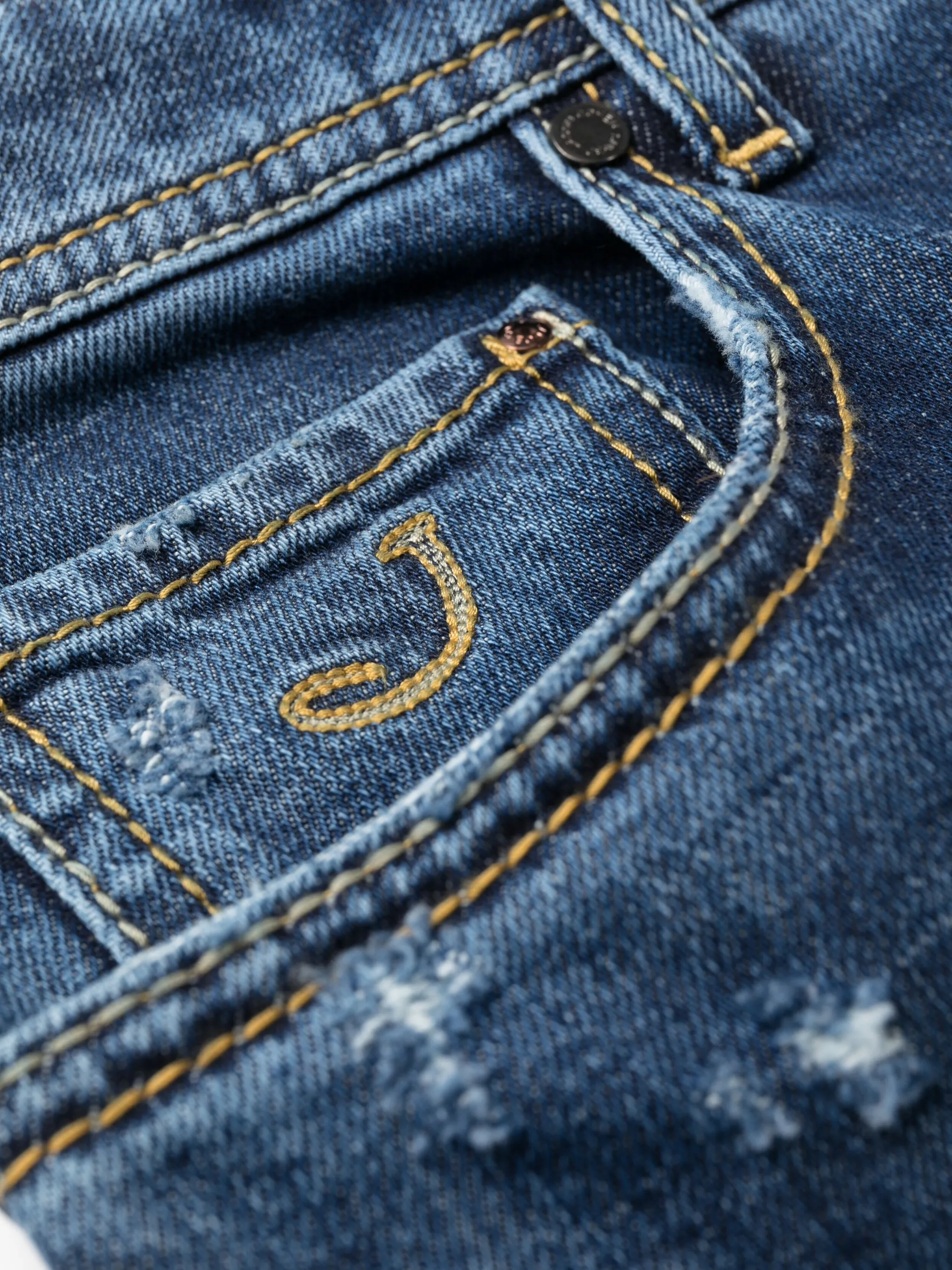 COTTON ELASTANE JEANS - Image 2