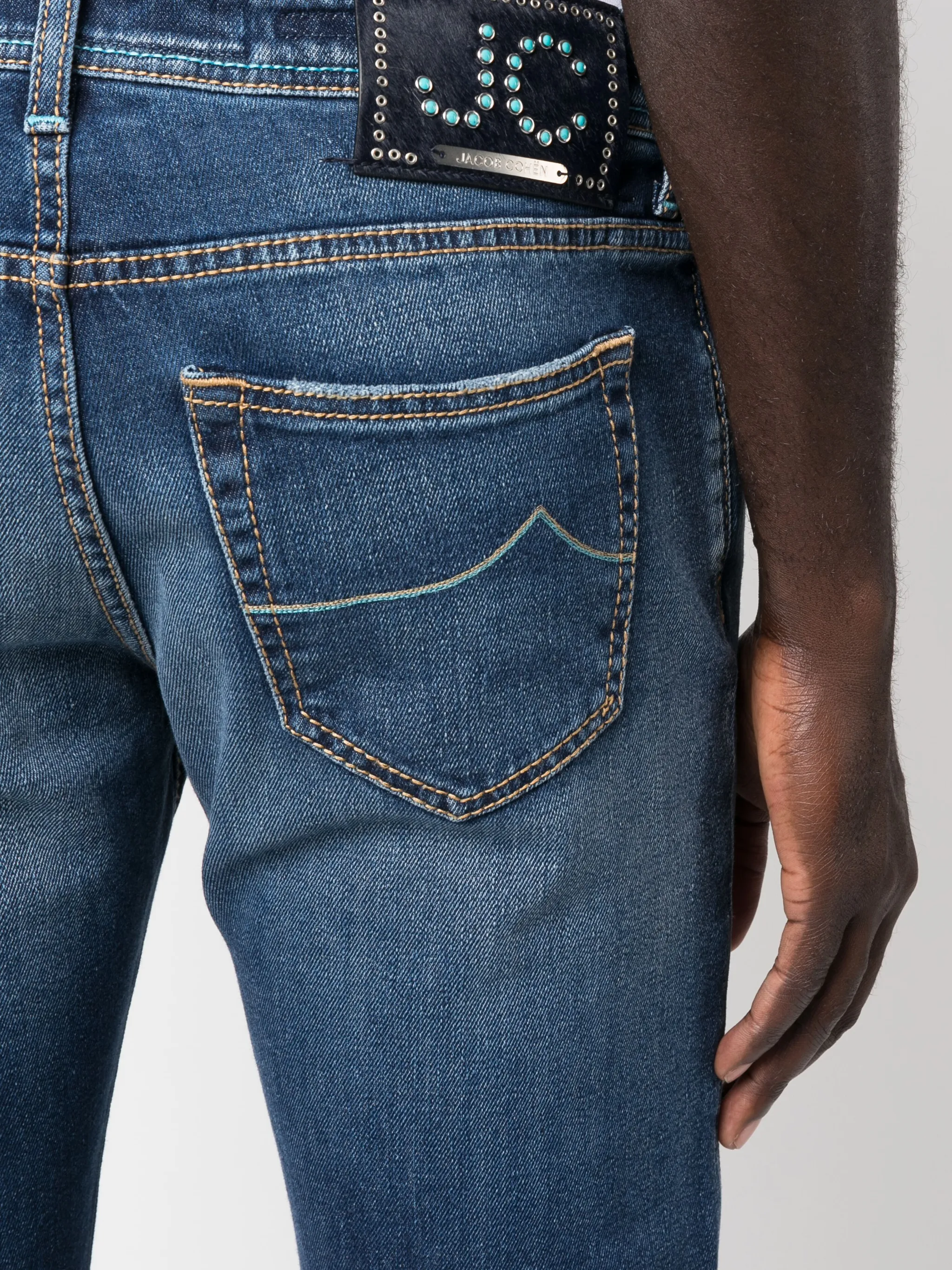 COTTON ELASTANE JEANS - Image 5