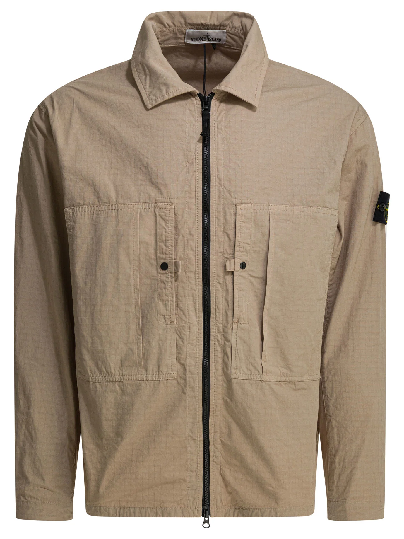 Cotton overshirt jacket