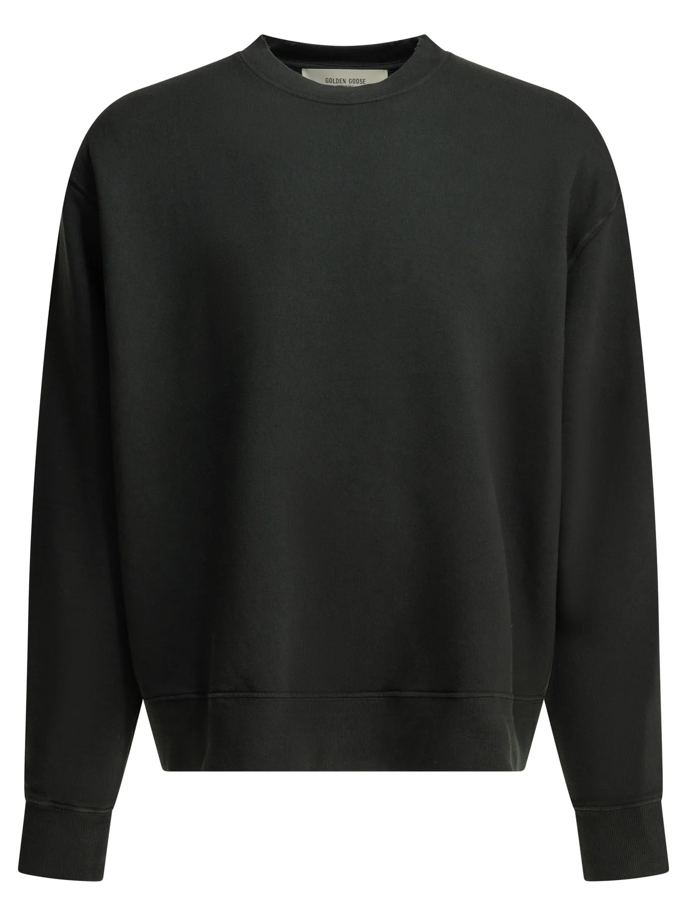 CREWNECK SWEATSHIRT WITH REVERSE LOGO
