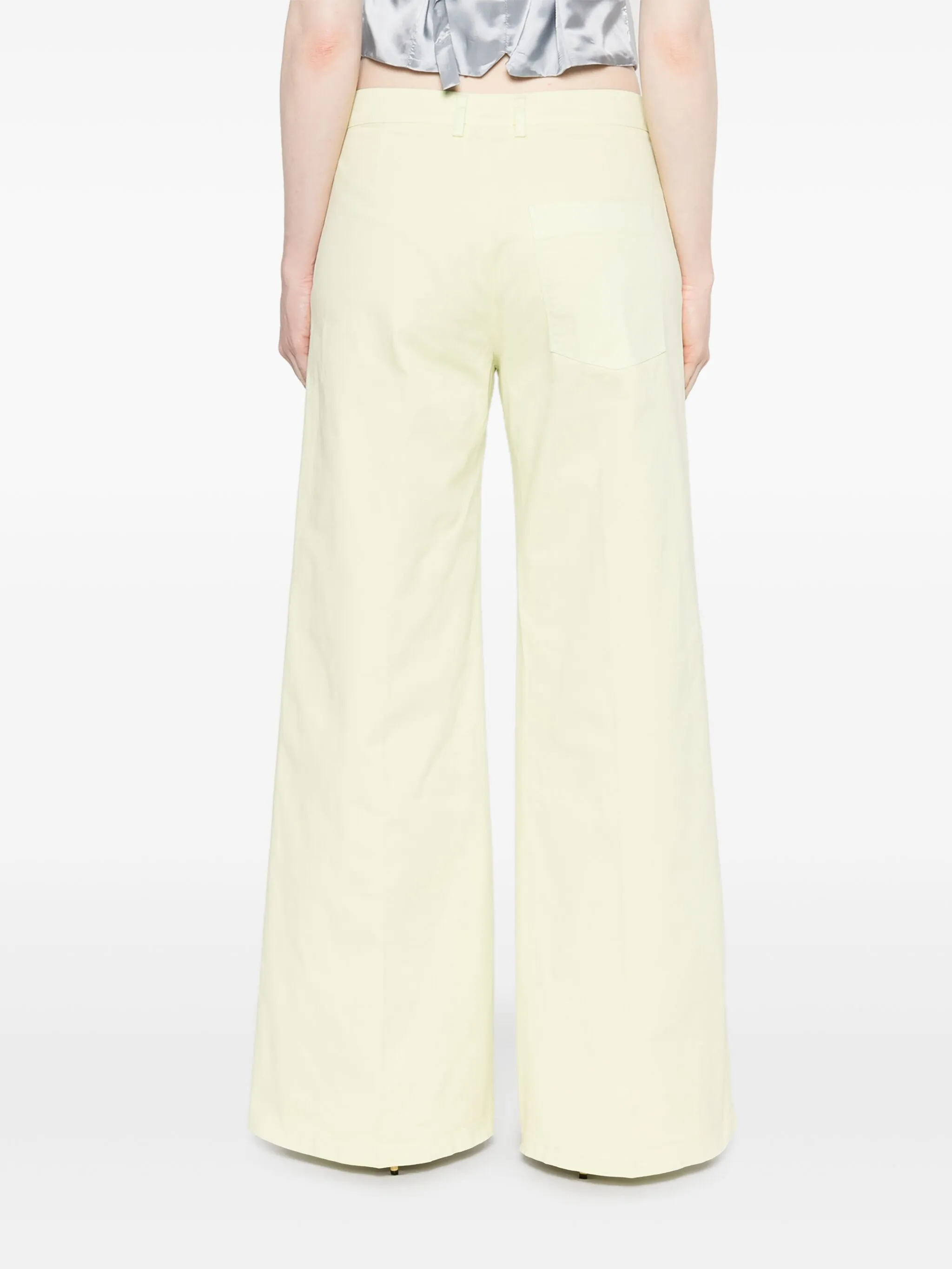 DAFFODIL PEACHED COTTON TWILL PANTS - Image 5