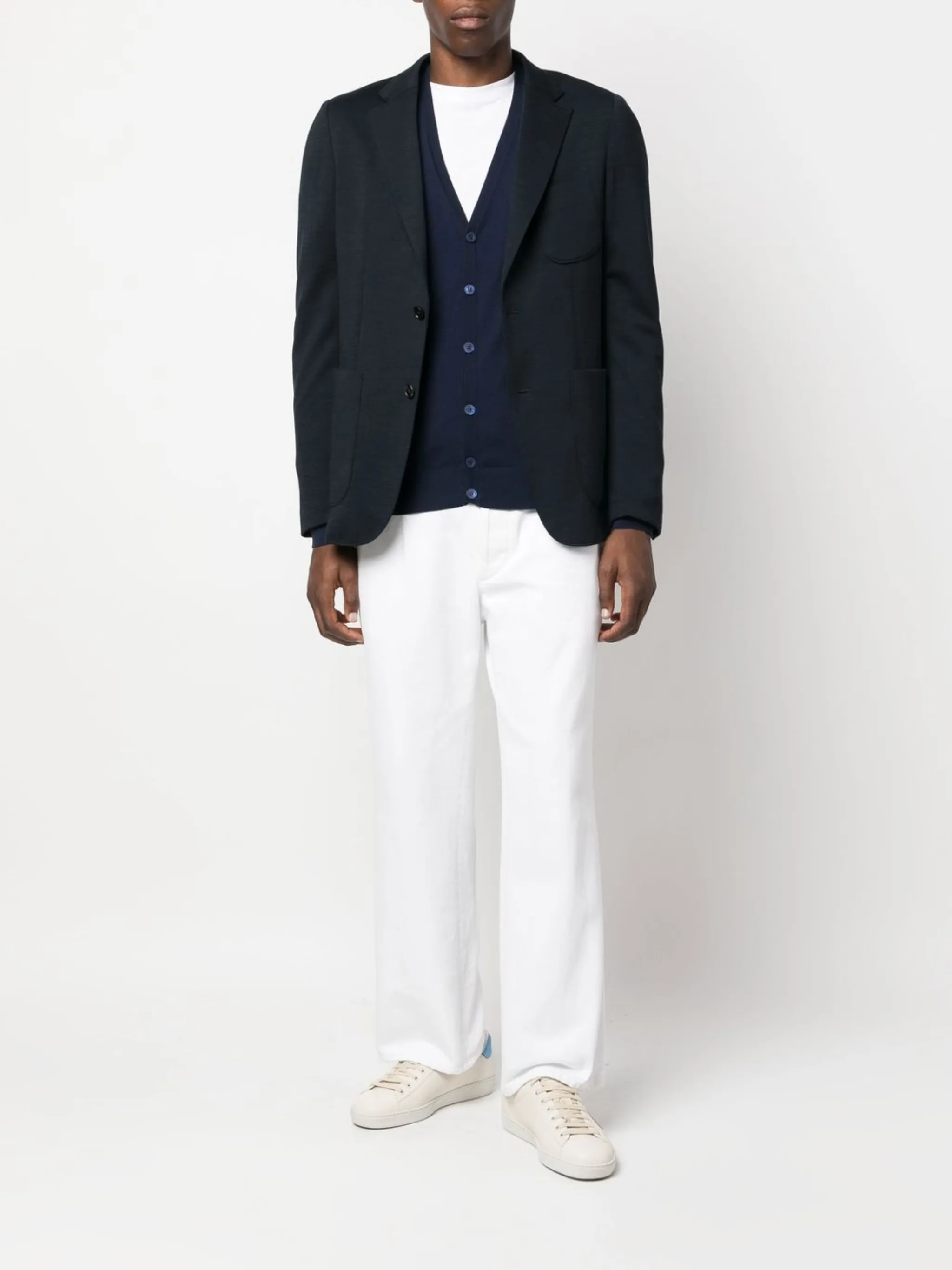 DARK BLUE KID WOOL BOTTON - Image 2