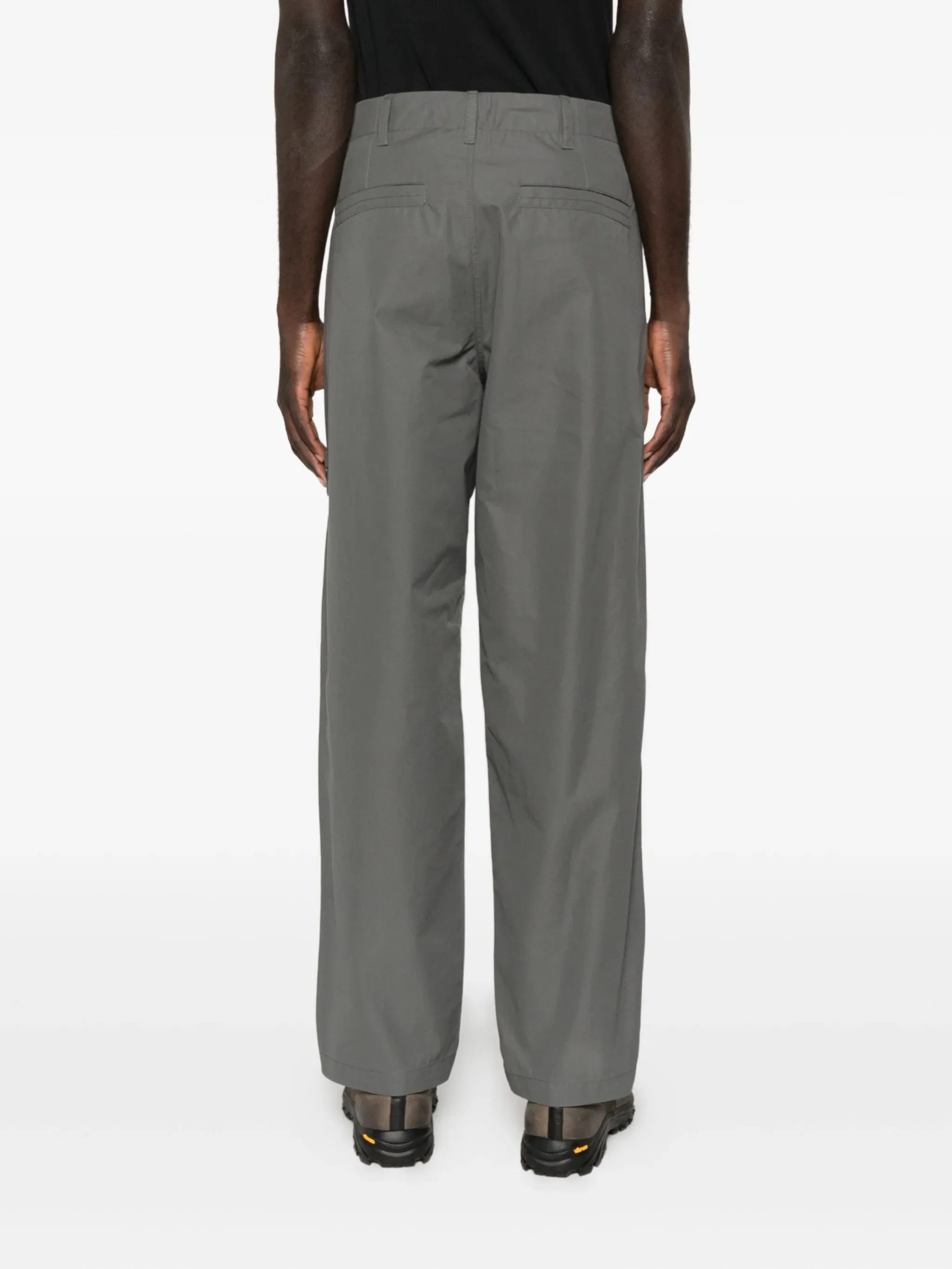 DARK GREY COTTON PANTS - Image 3