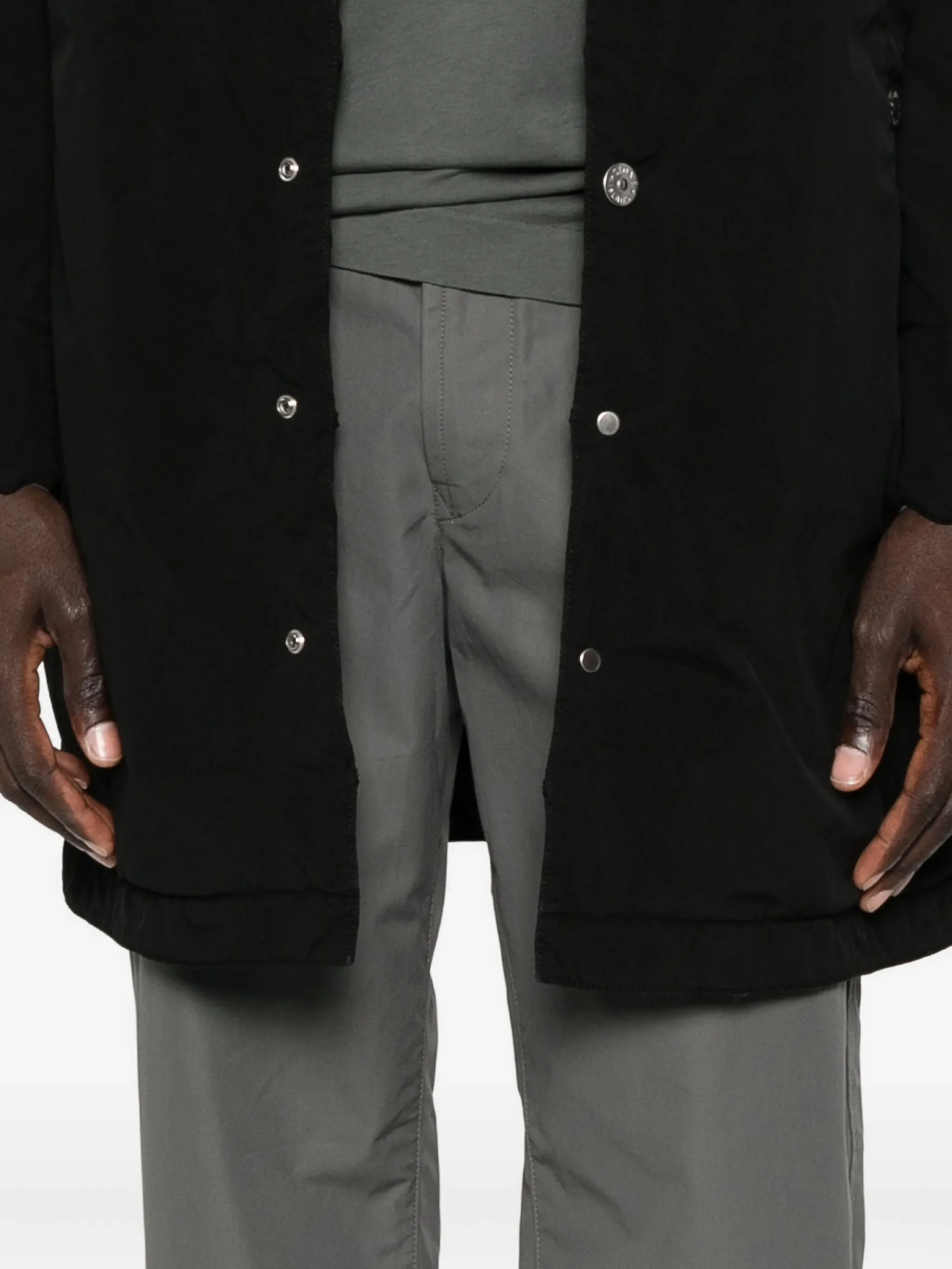 DARK GREY COTTON PANTS - Image 4