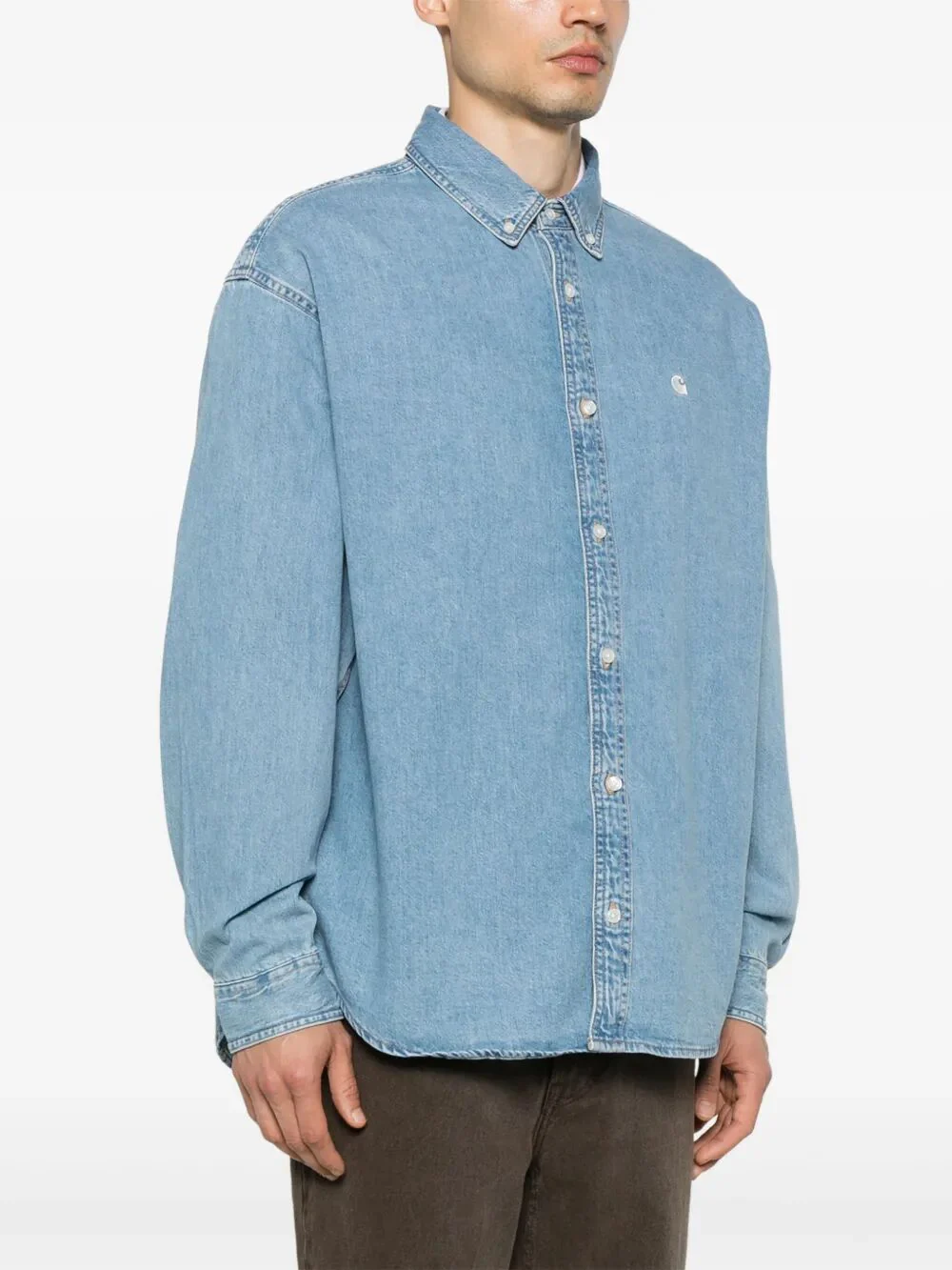 DENIM COTTON SHIRT - Image 5