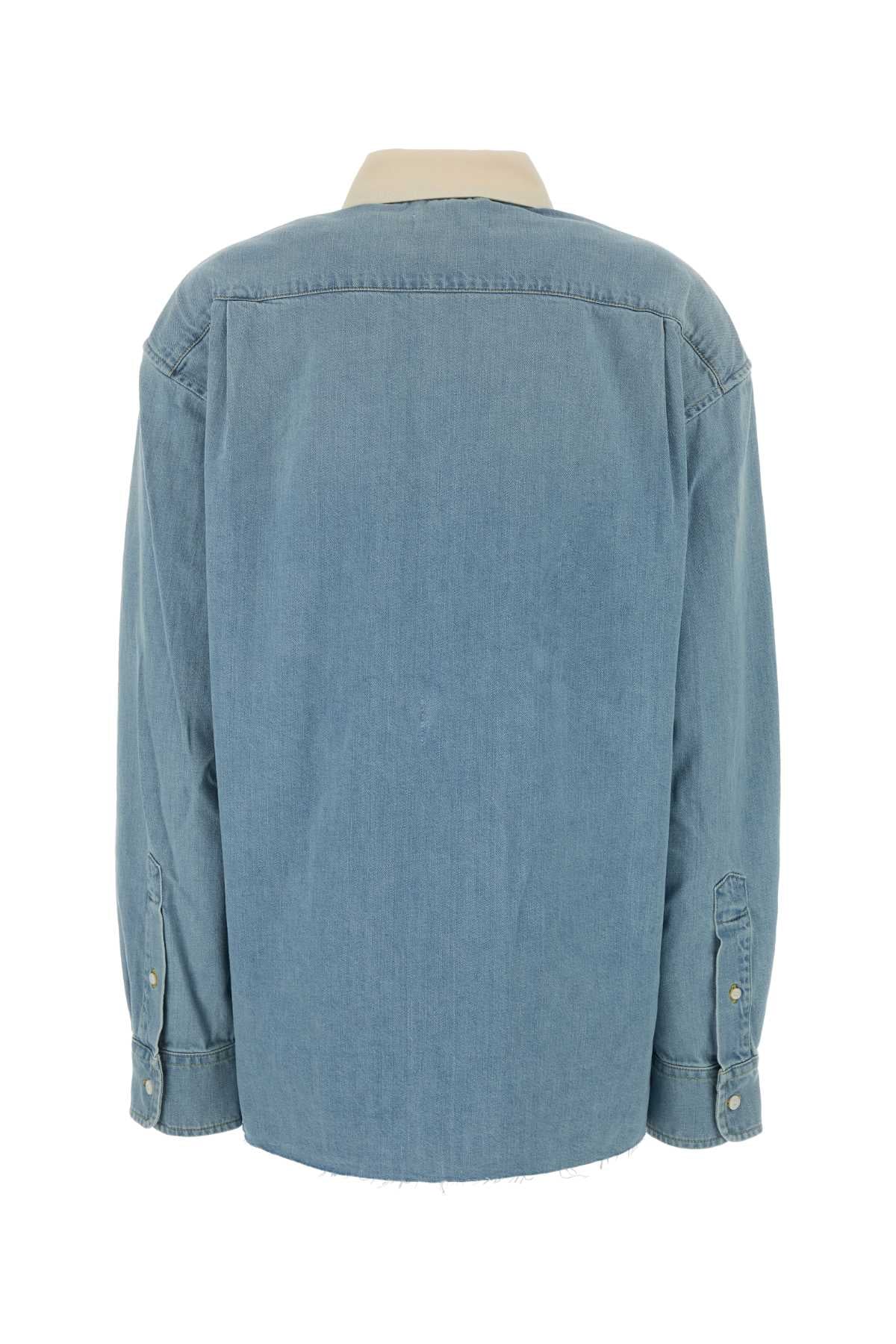 DENIM OVERSIZE SHIRT - Image 2