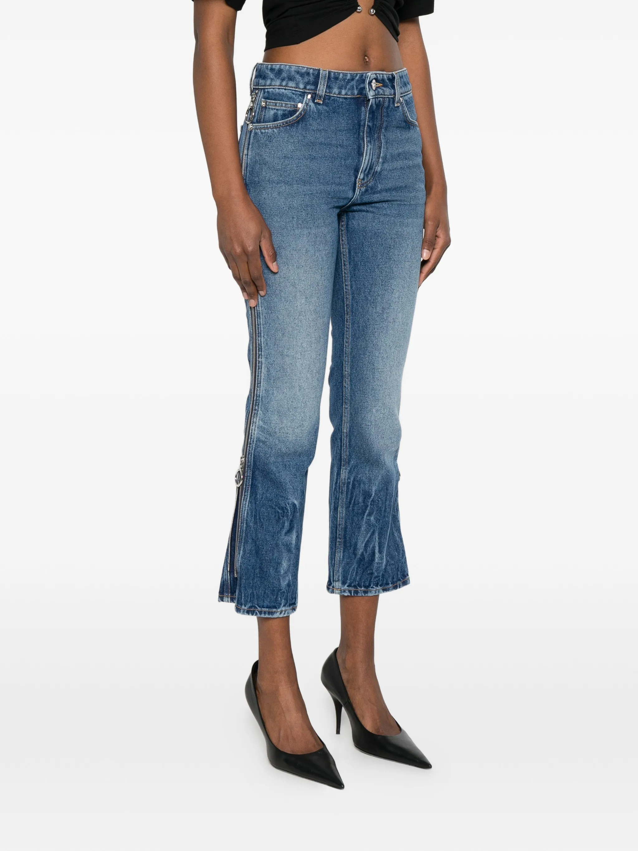 DENIM STONE COTTON PANTS - Image 4