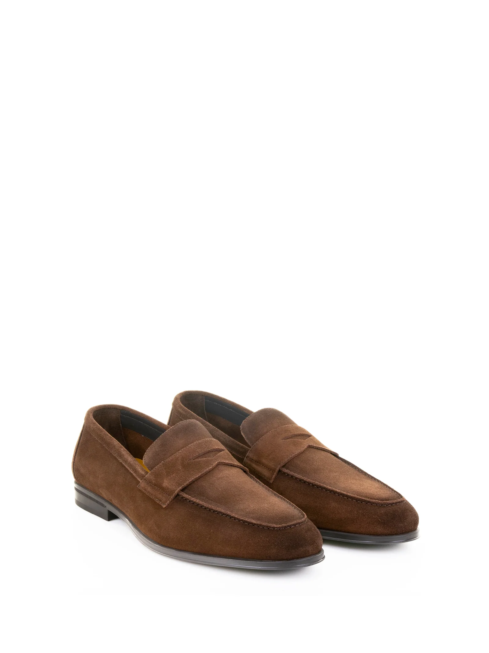 DOUCAL'S BROWN SUEDE MOCCASIN - Image 2